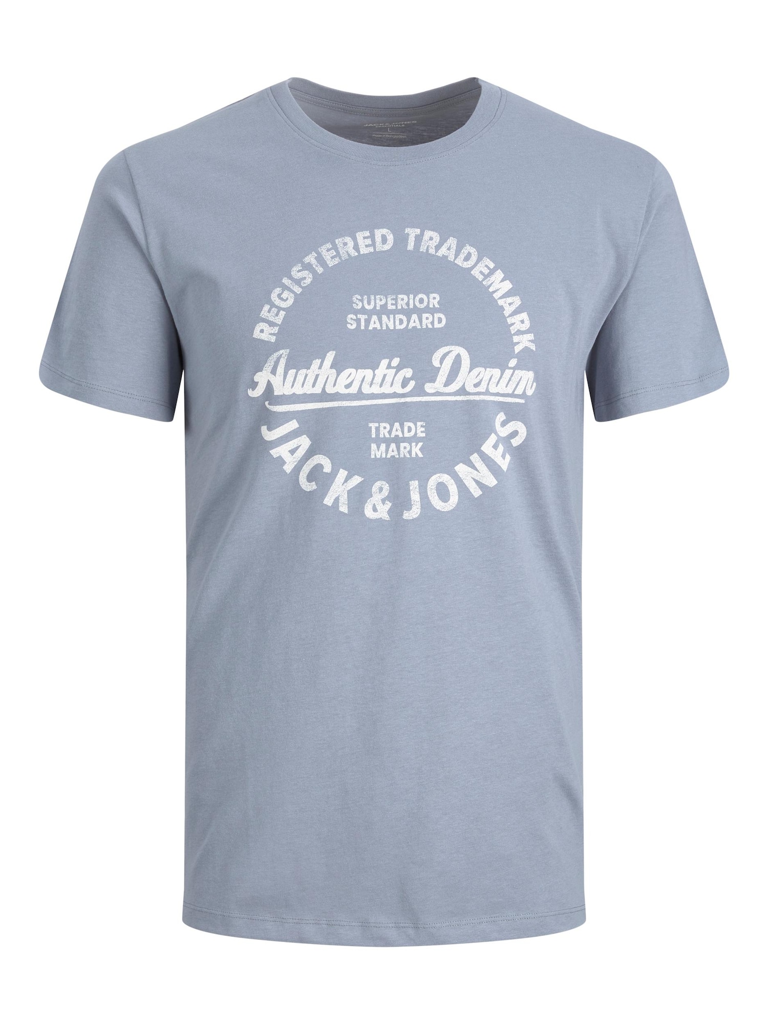 JACK & JONES Majica  dimno modra / bela