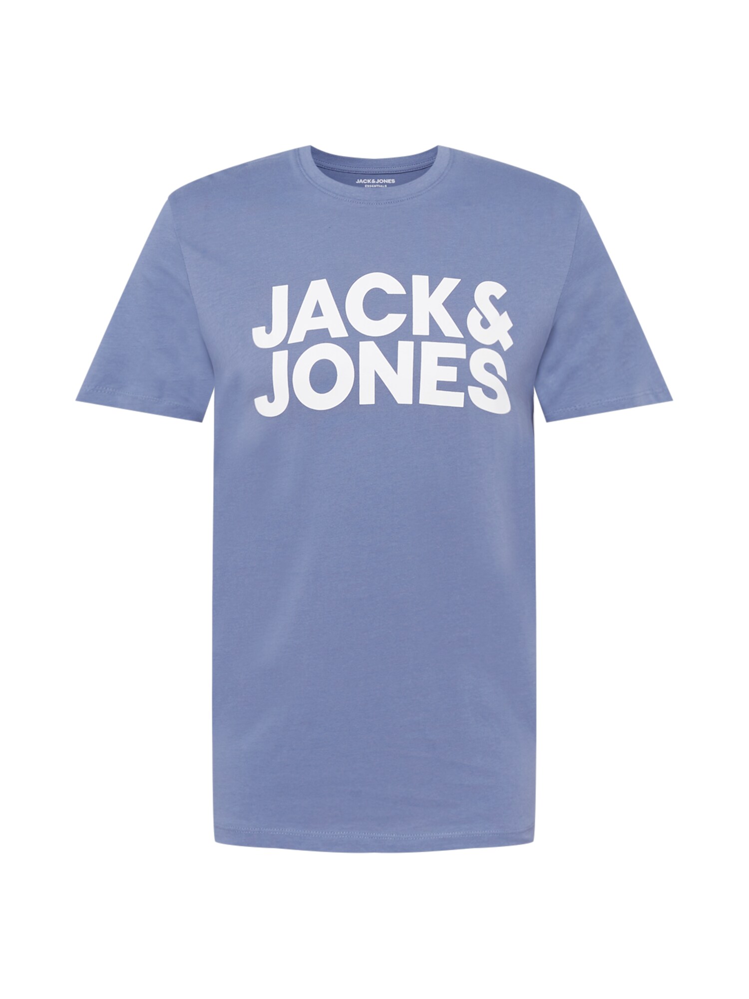 JACK & JONES Majica  golobje modra / bela