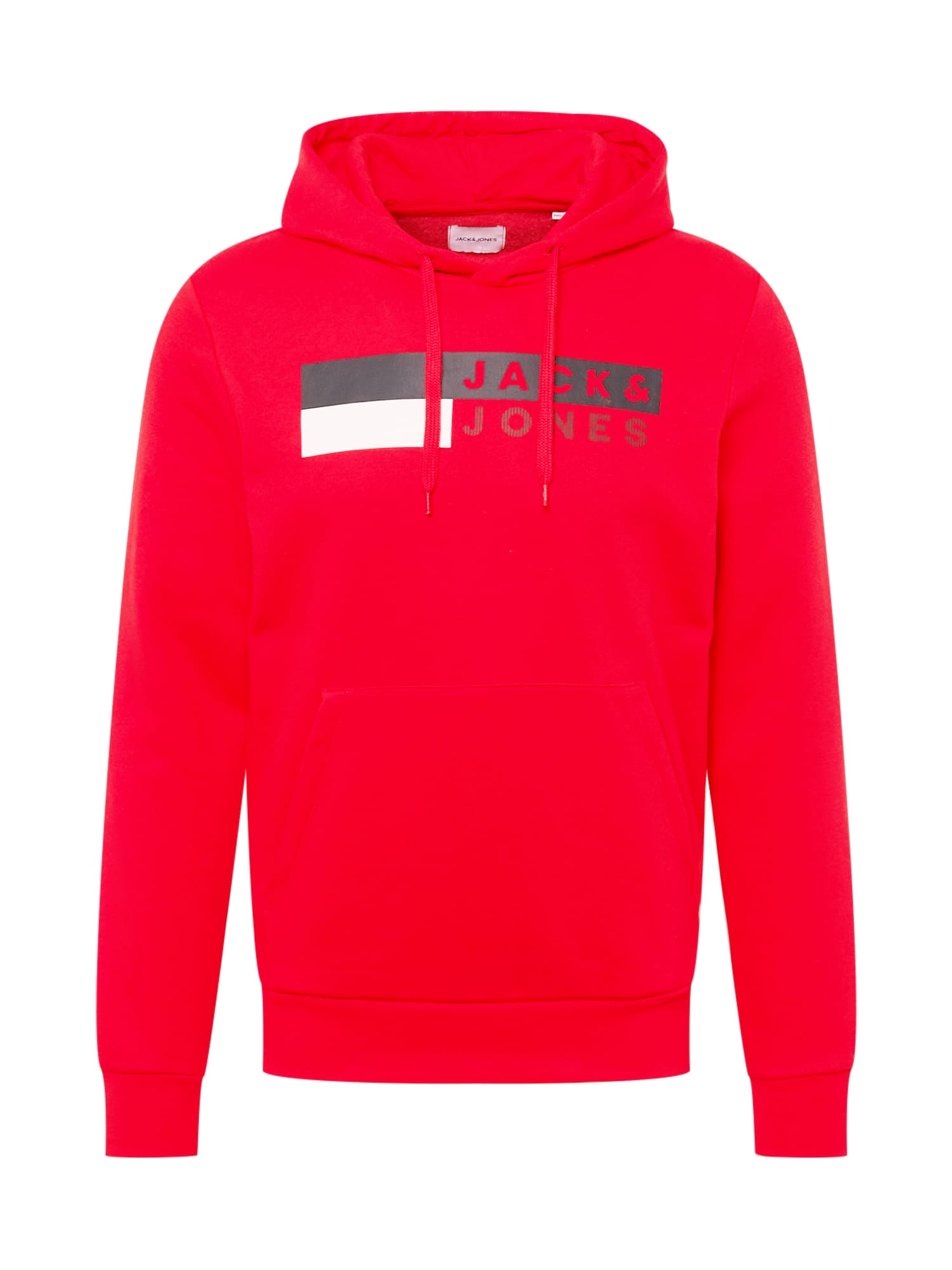 JACK & JONES Majica  mornarska / rdeča / bela