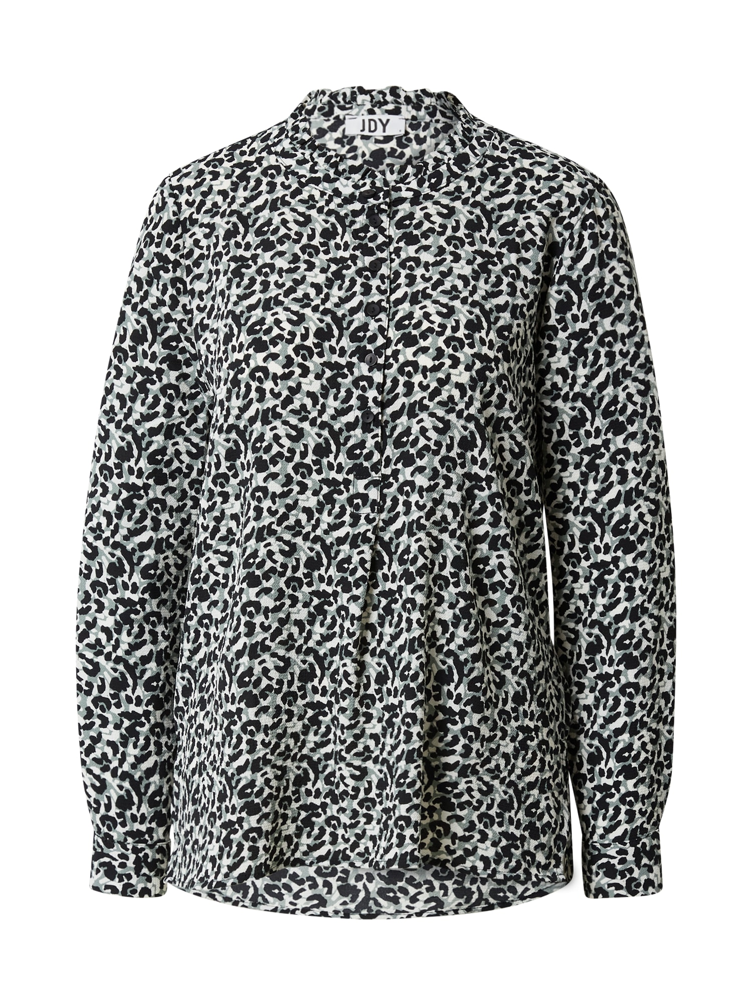 JDY Bluza 'KARLA'  meta / črna / bela