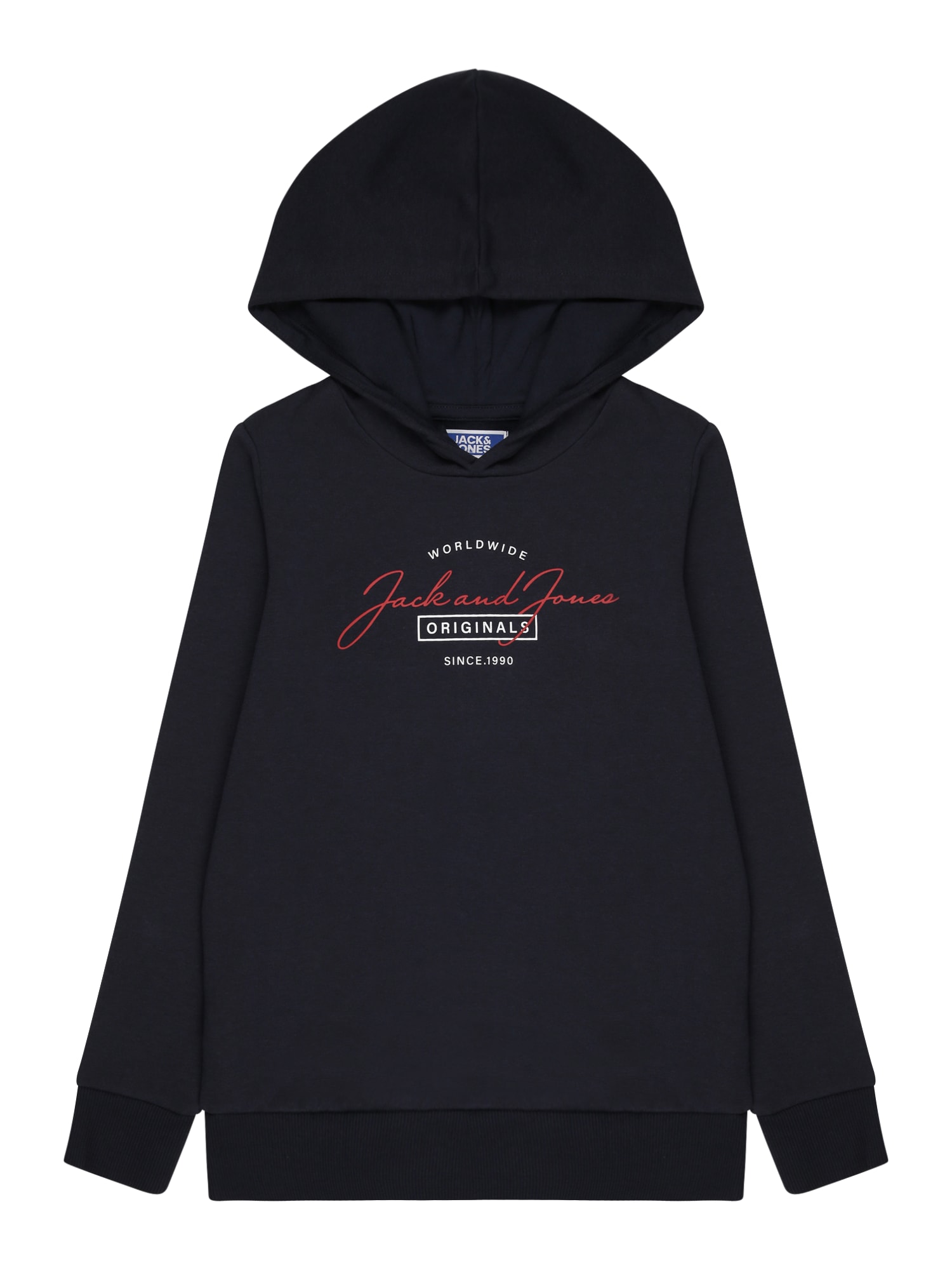 Jack & Jones Junior Majica 'FERRY'  mornarska / rdeča / bela