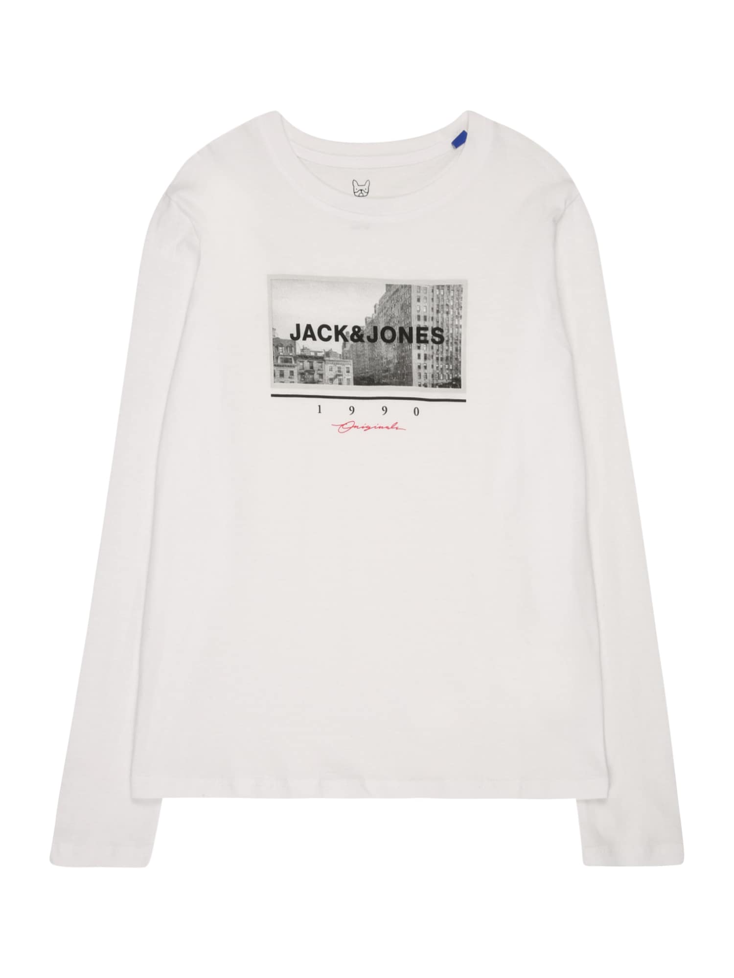 Jack & Jones Junior Majica 'FRIDAY'  črna / bela