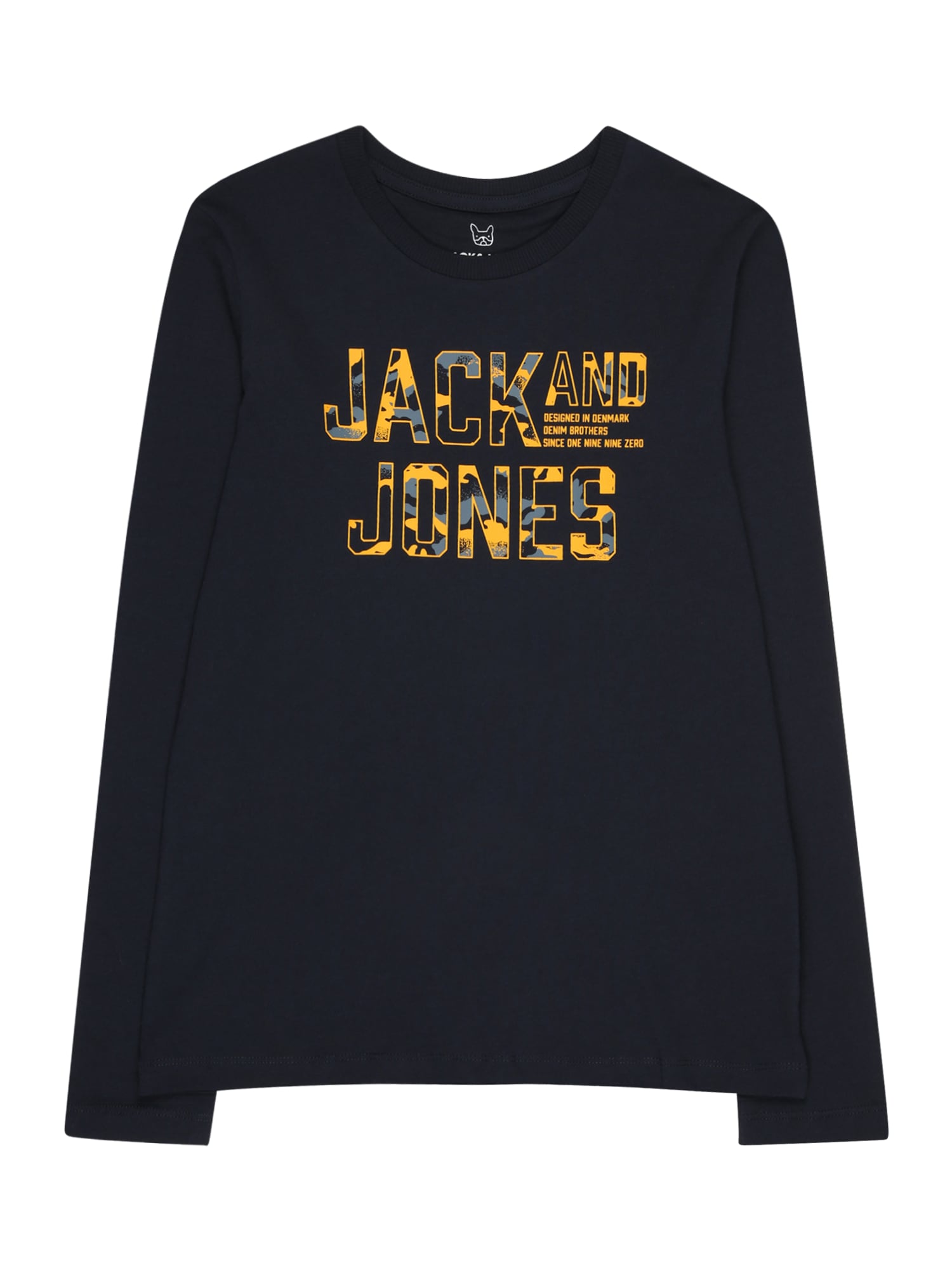 Jack & Jones Junior Majica 'PEACE WALKER'  mornarska / opal / rumena