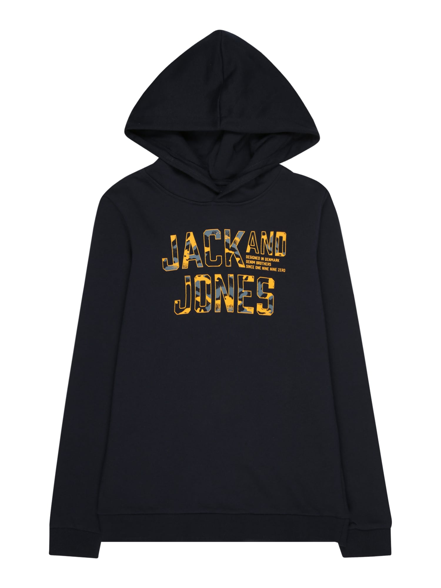 Jack & Jones Junior Majica 'PEACEWALKER'  kaki / oranžna / črna