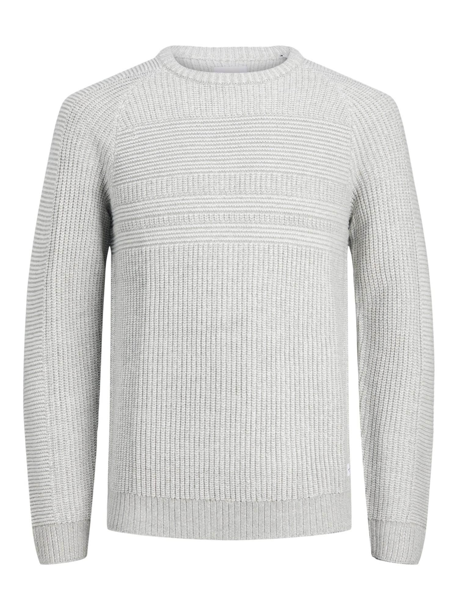 Jack & Jones Plus Pulover 'POWER'  svetlo siva