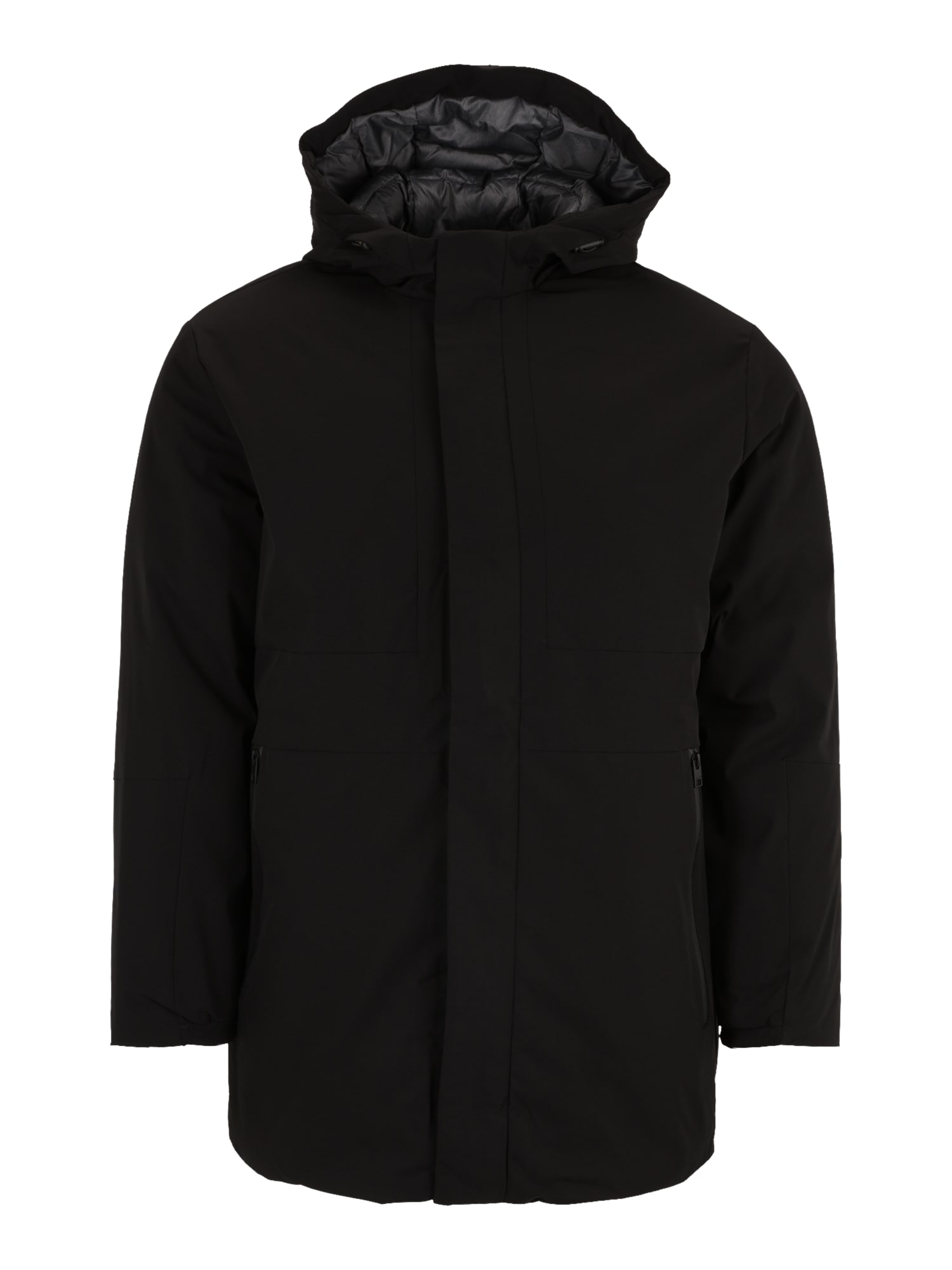 Jack & Jones Plus Zimska jakna 'Blatiger'  črna