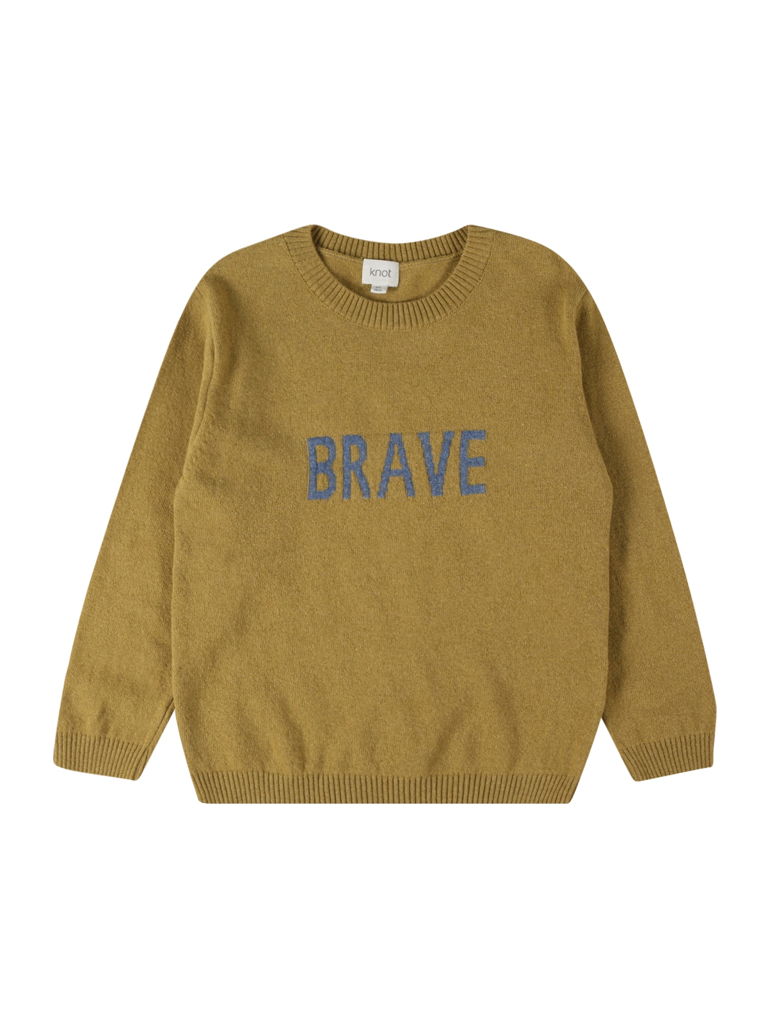 KNOT Pulover 'Brave'  golobje modra / trst