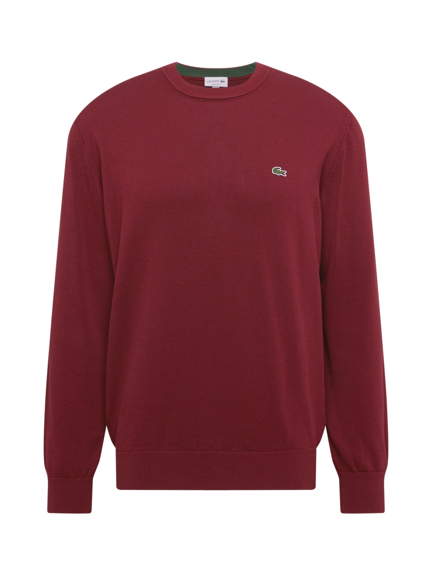 LACOSTE Pulover  zelena / burgund / bela