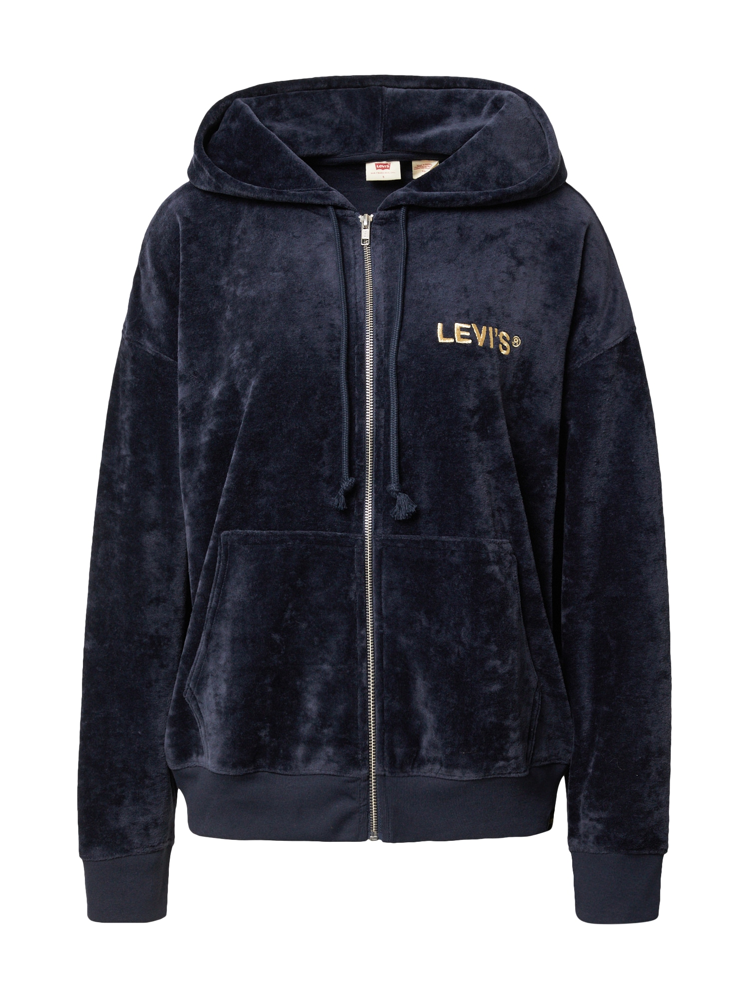 LEVI'S Jopa na zadrgo 'LIAM'  nočno modra / zlata