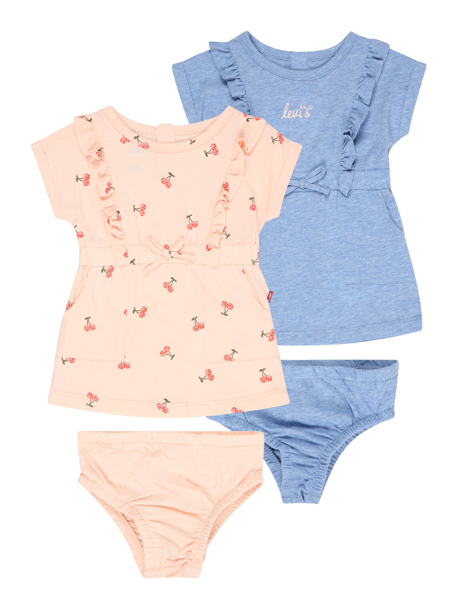 LEVI'S Komplet  dimno modra / zelena / breskev / rdeča