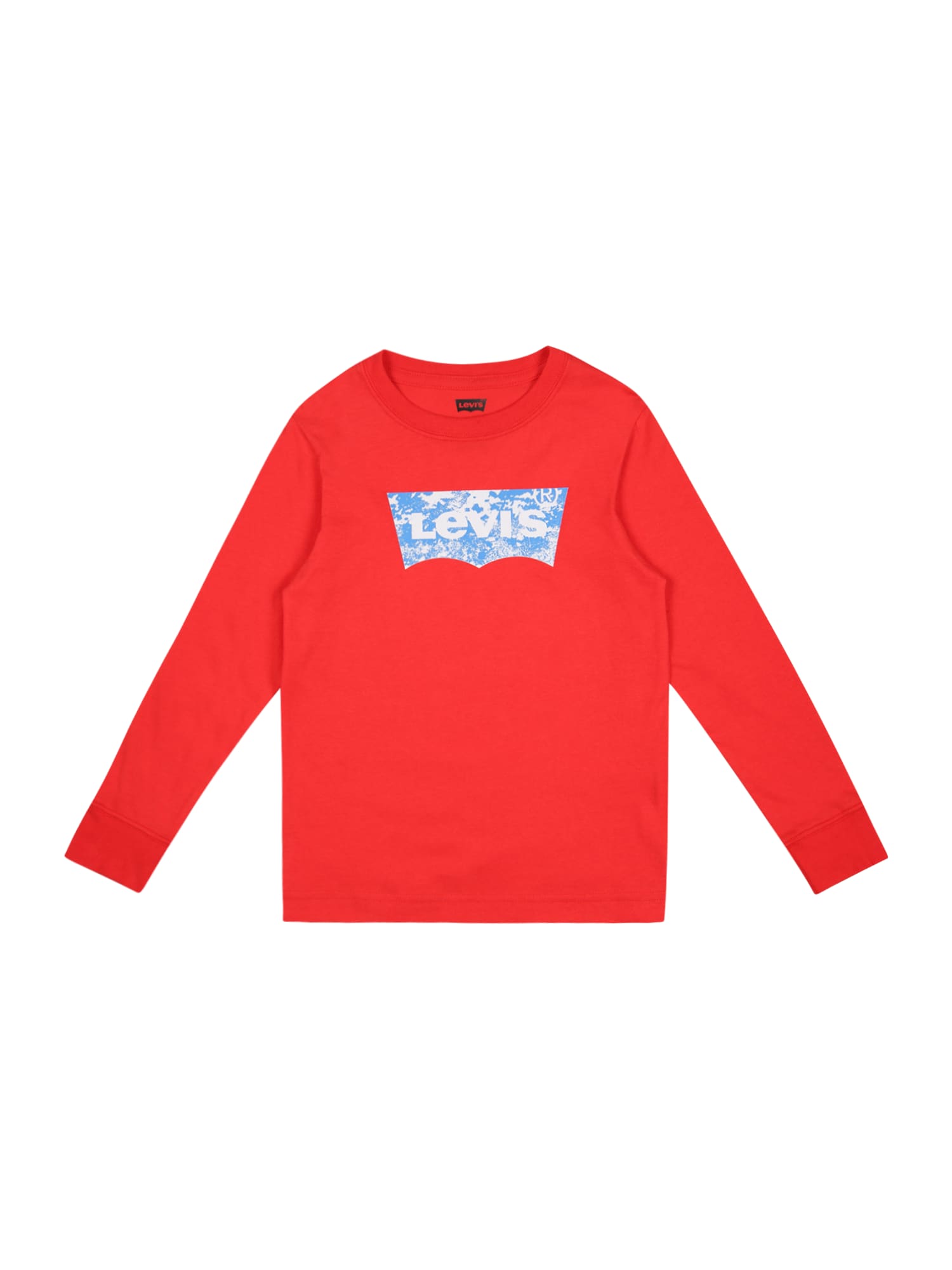 LEVI'S Majica 'Batwing'  nebeško modra / rdeča / bela