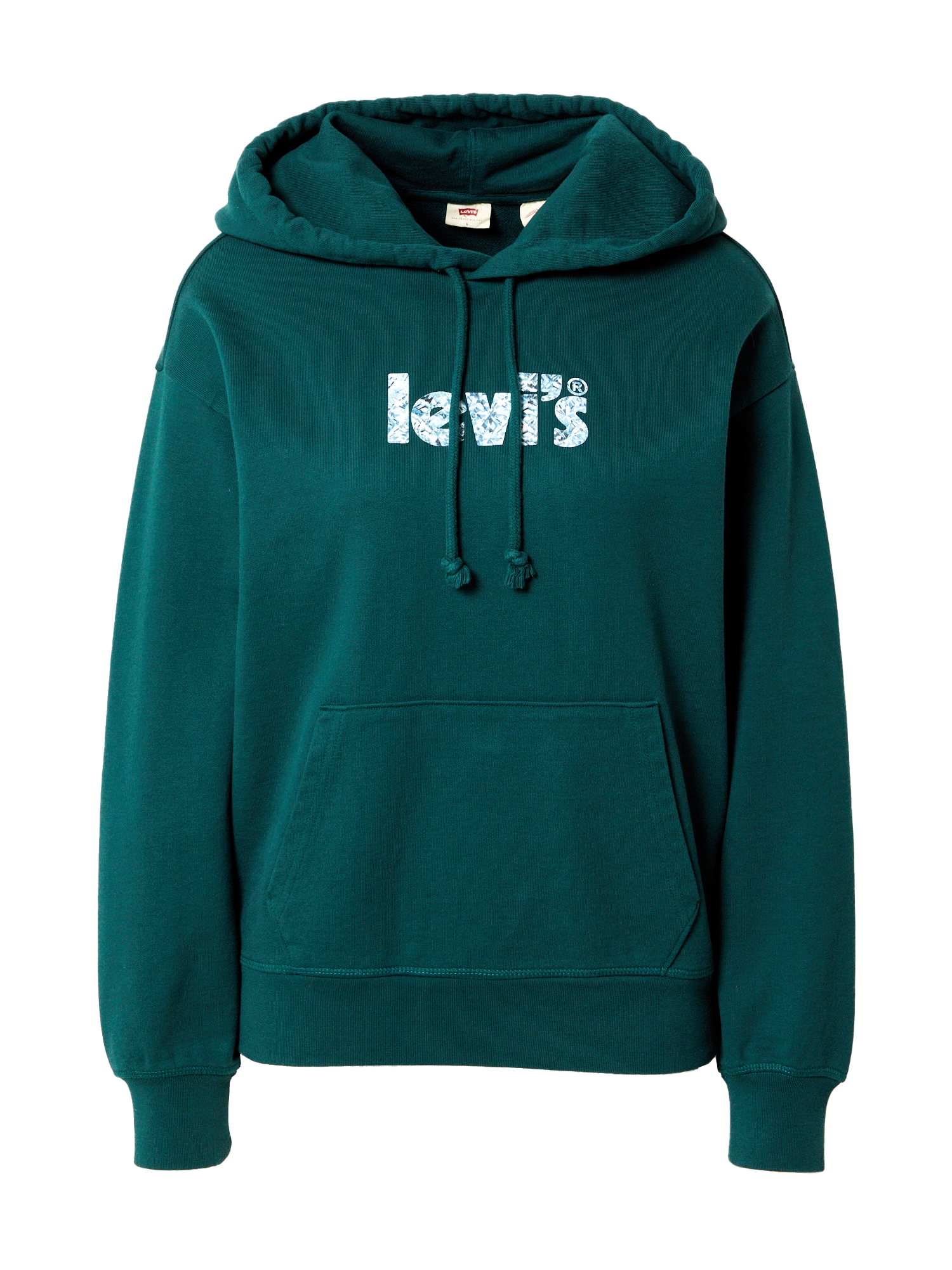 LEVI'S Majica  cijansko modra / smaragd / bela