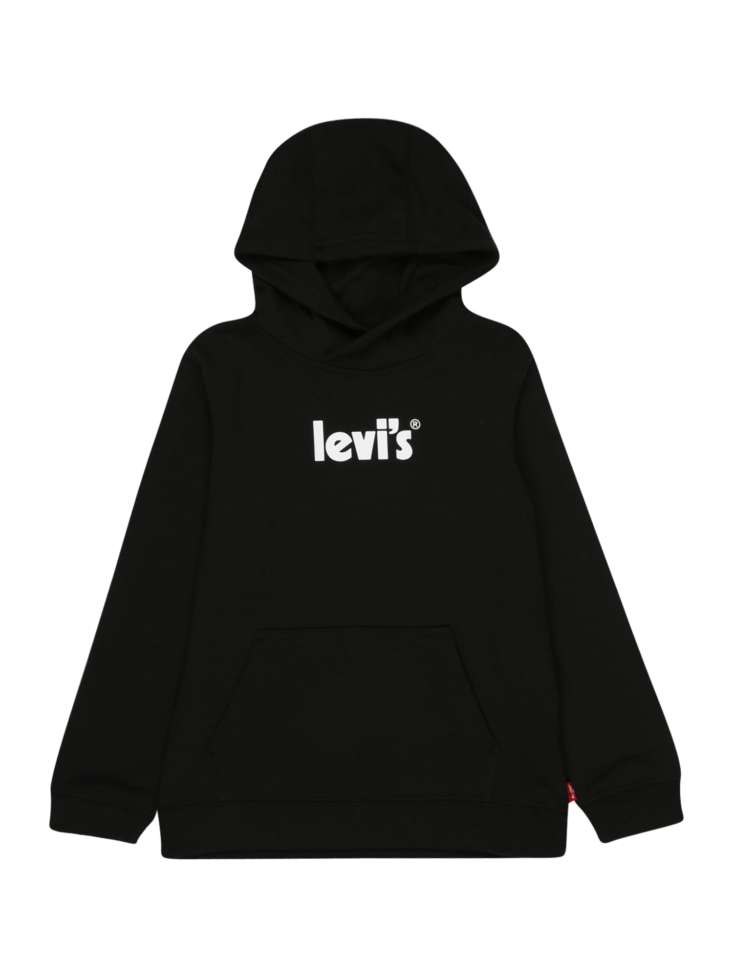 LEVI'S Majica  črna / bela