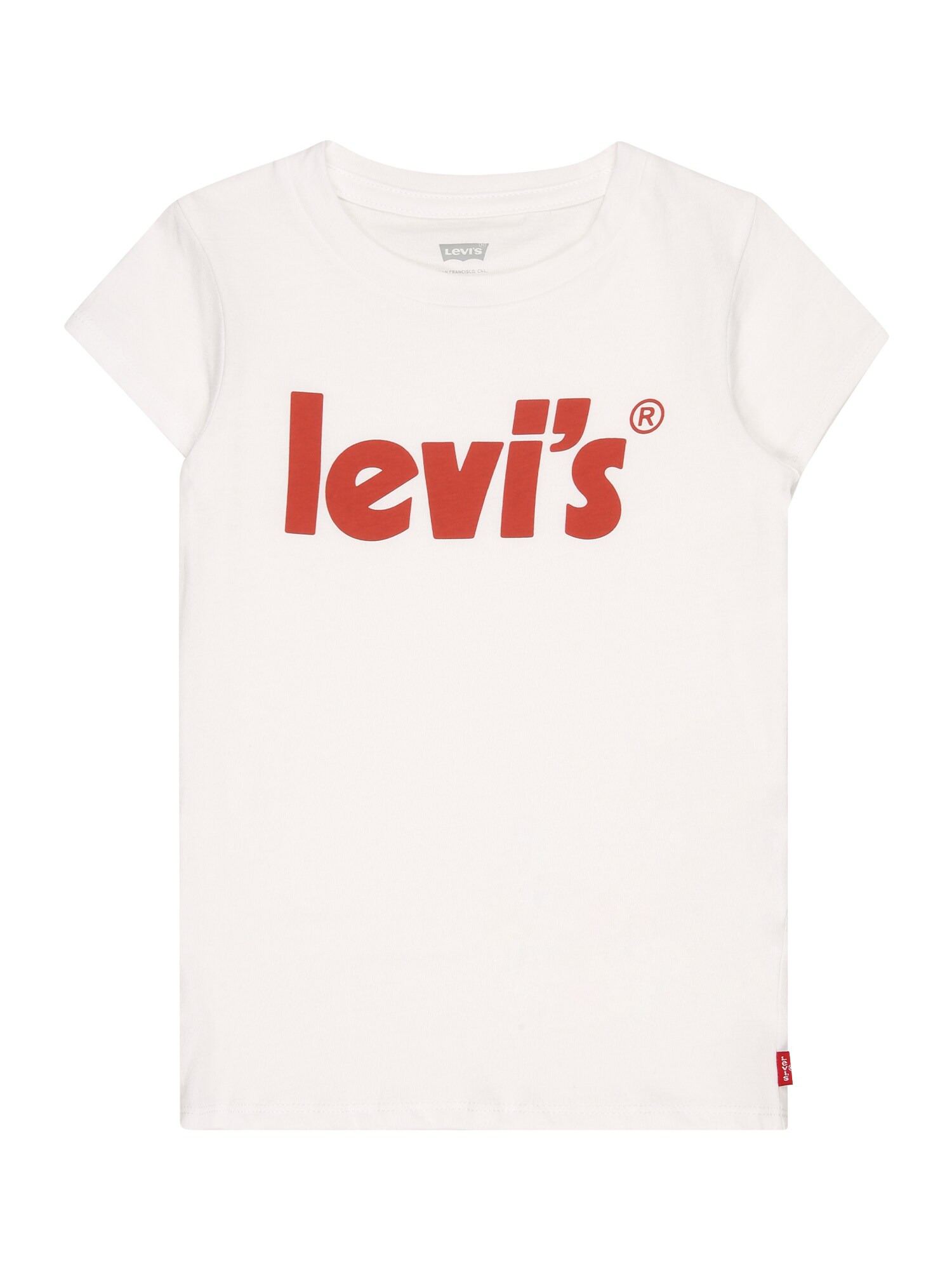 LEVI'S Majica  rdeča / bela
