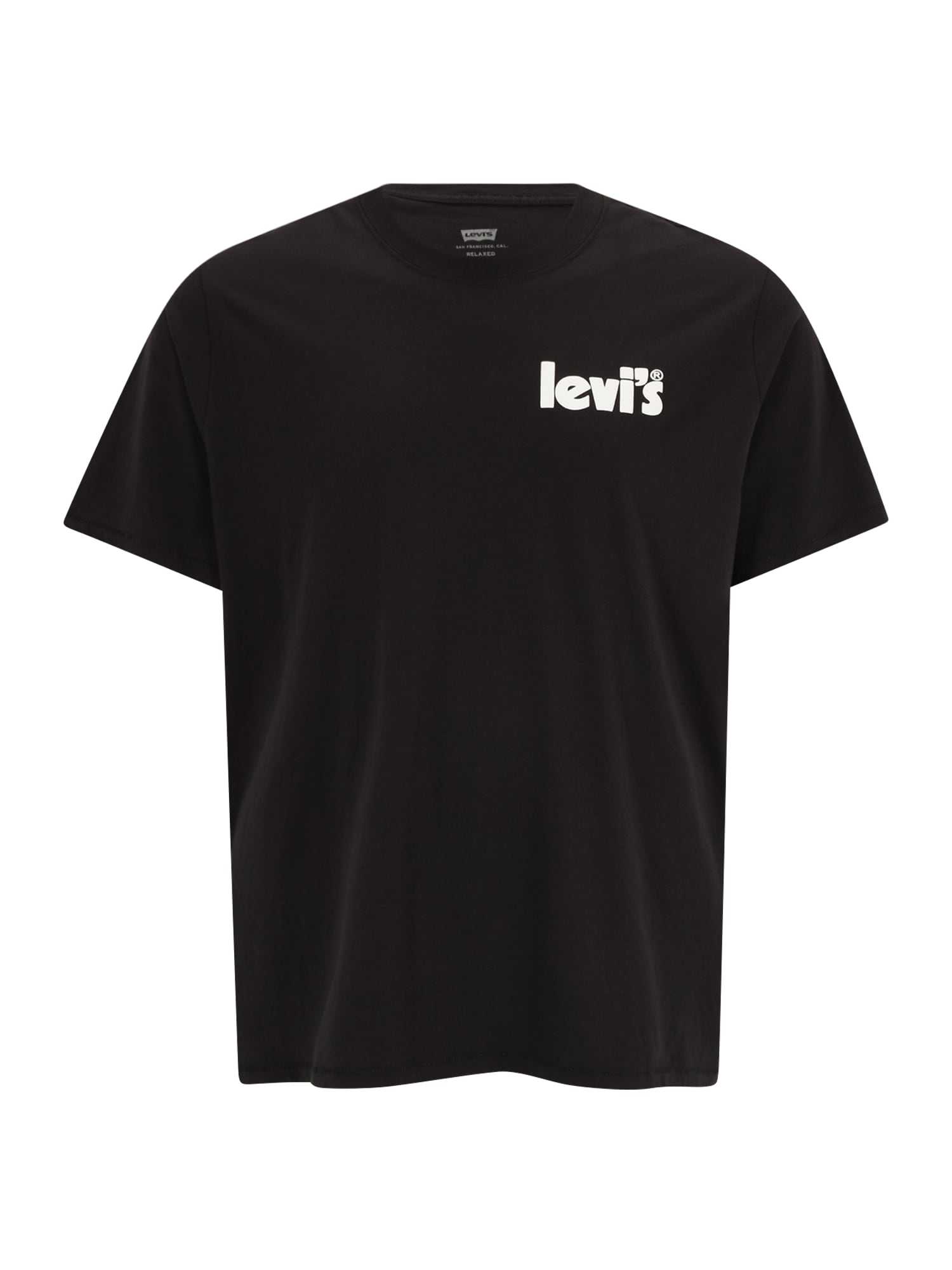 Levi's® Big & Tall Majica  črna / bela