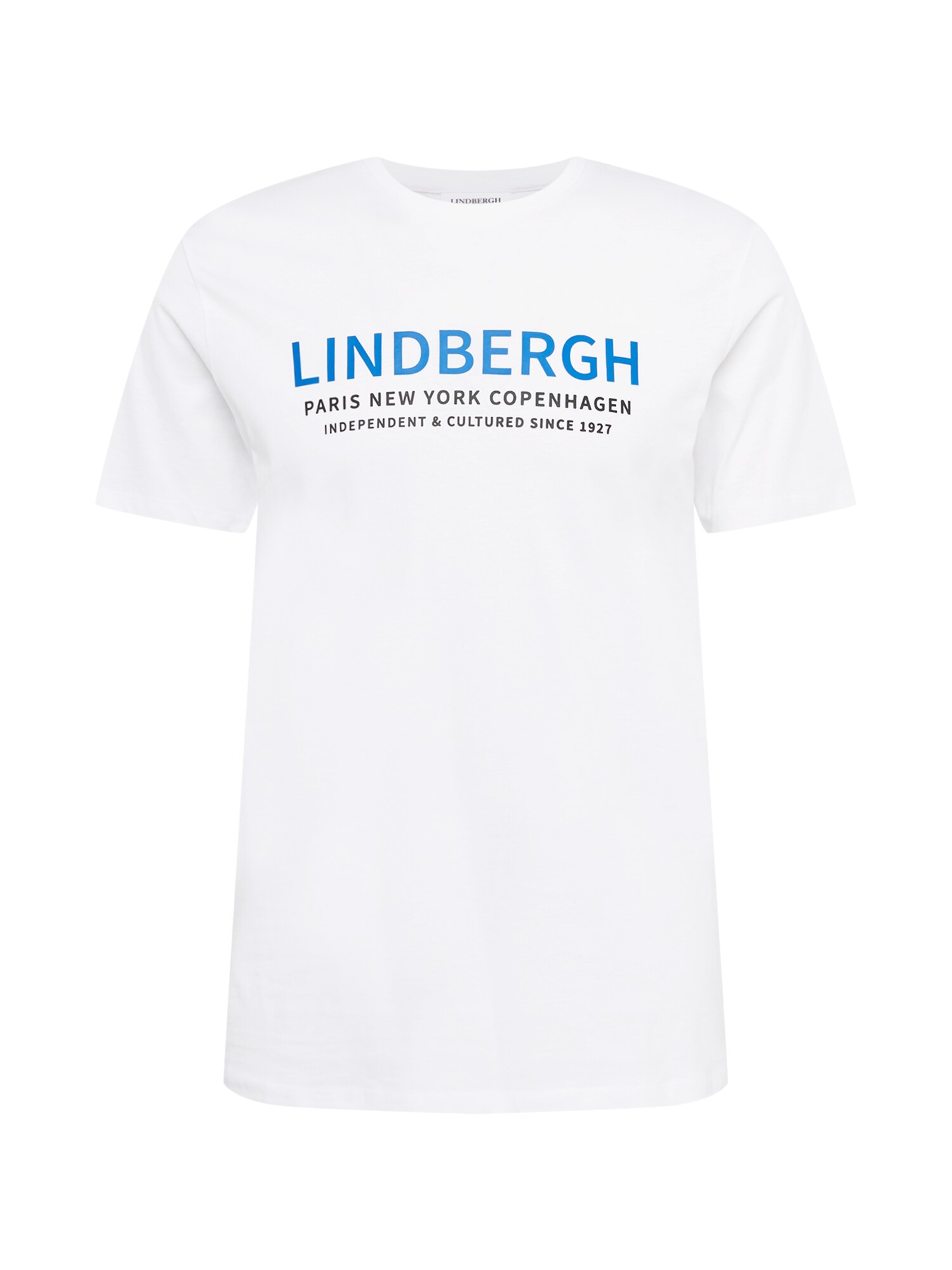 Lindbergh Majica  svetlo modra / črna / off-bela
