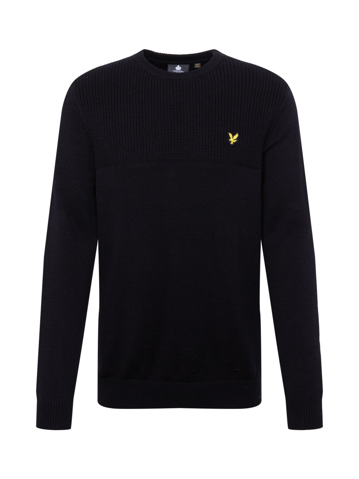 Lyle & Scott Pulover 'Chunky'  črna