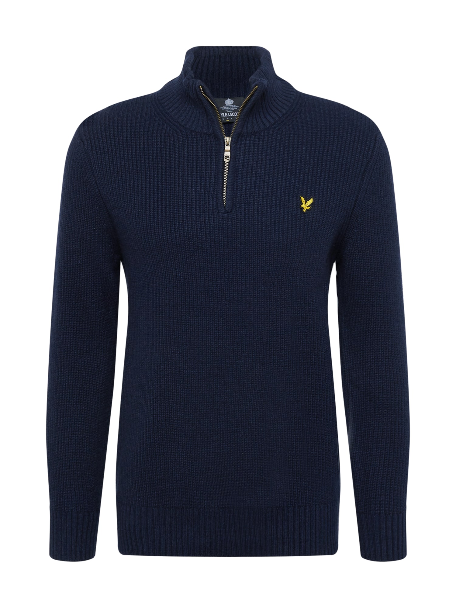 Lyle & Scott Pulover  mornarska / rumena