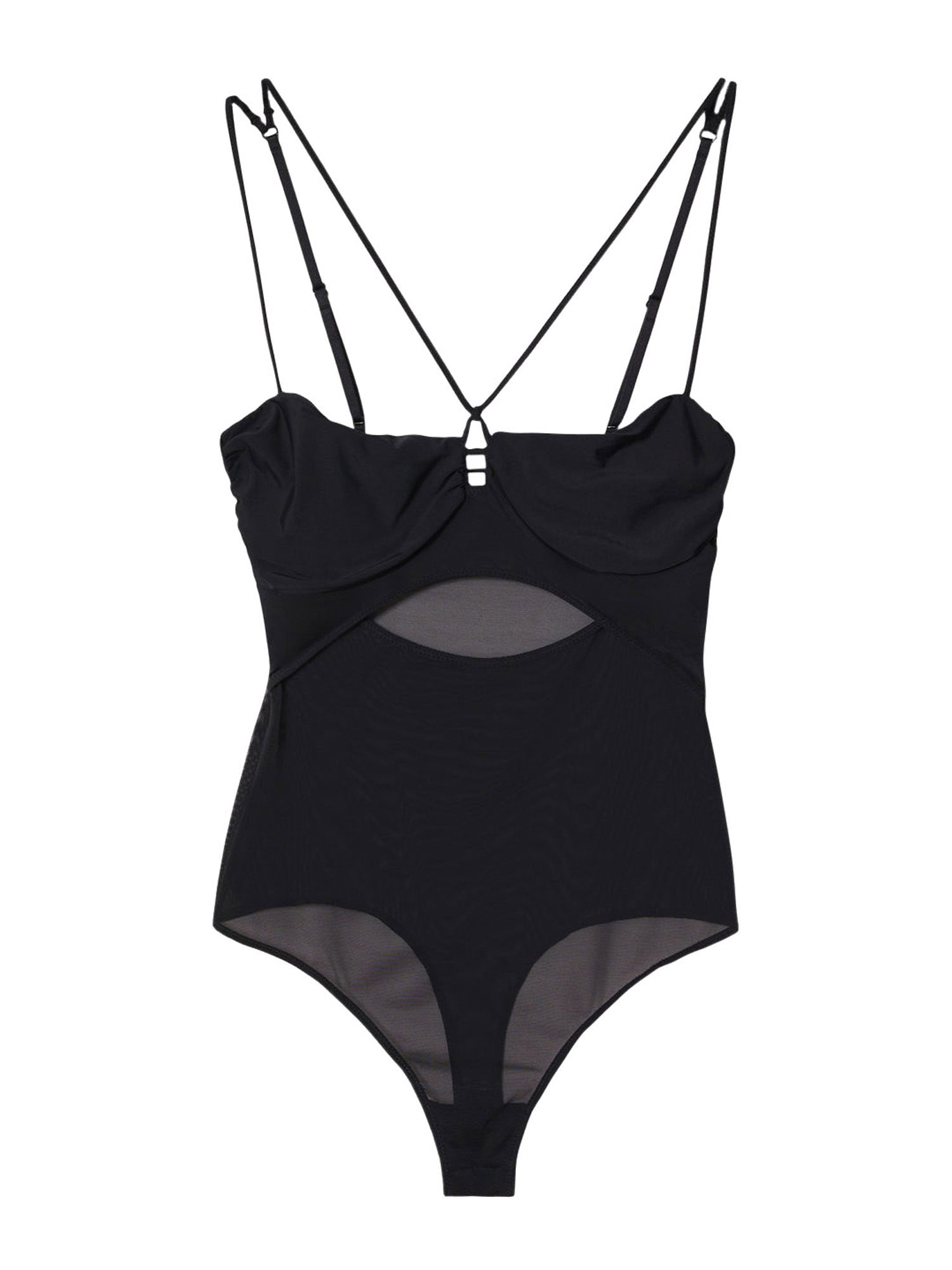 MANGO Bodi 'CAMILLE'  črna
