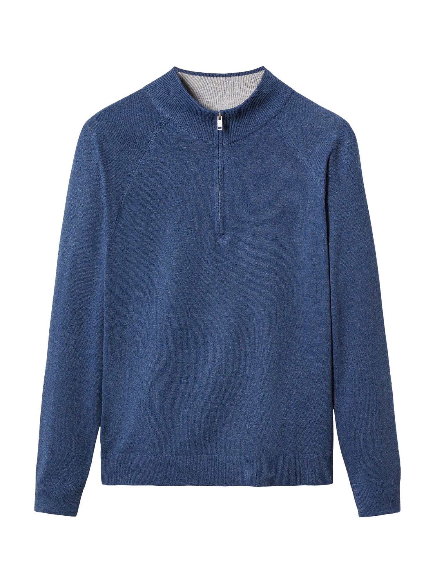 MANGO MAN Pulover 'Tenp'  temno modra