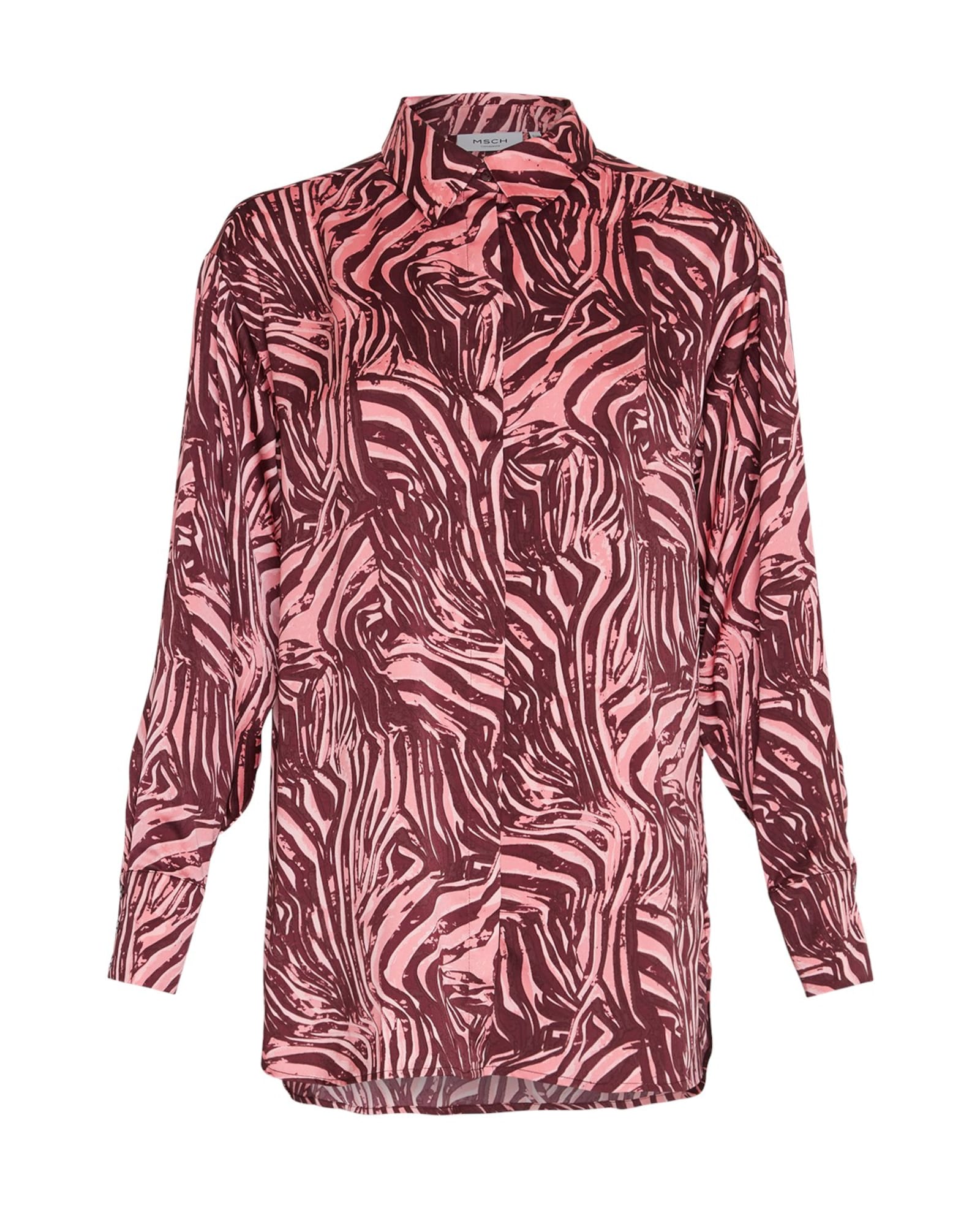 MOSS COPENHAGEN Bluza 'Myrina'  roza / rdeča