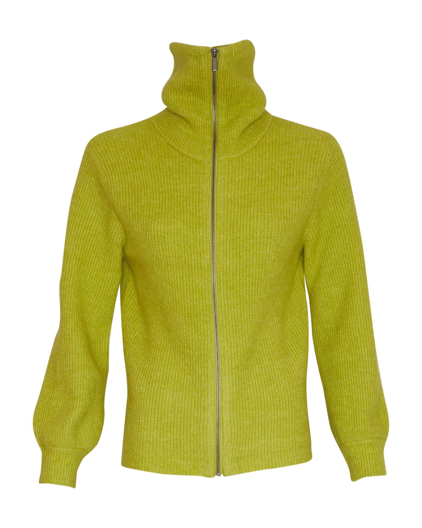 MOSS COPENHAGEN Pletena jopa  rumena