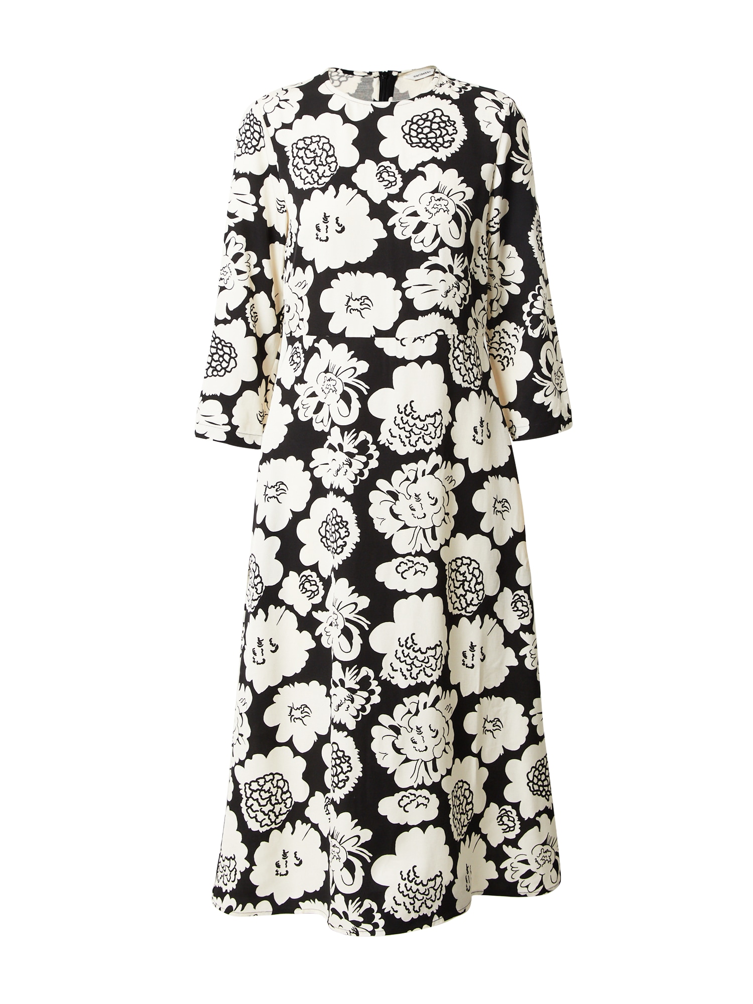 Marimekko Obleka 'Janetta'  črna / bela
