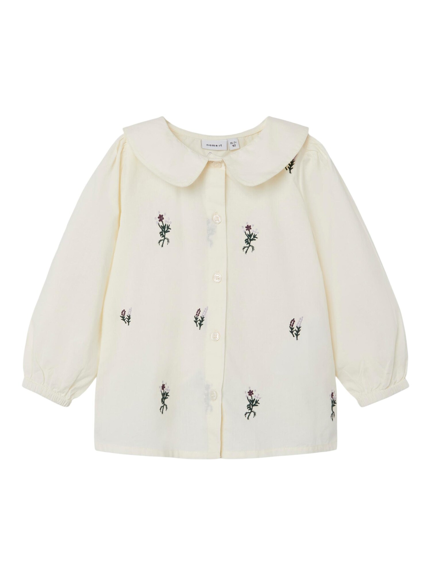 NAME IT Bluza 'Seronja'  slonovina / temno zelena / jagoda / off-bela