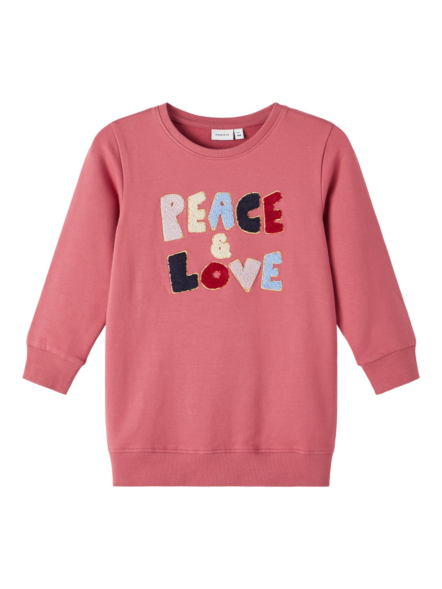 NAME IT Majica 'OPEACE'  mauve / mešane barve