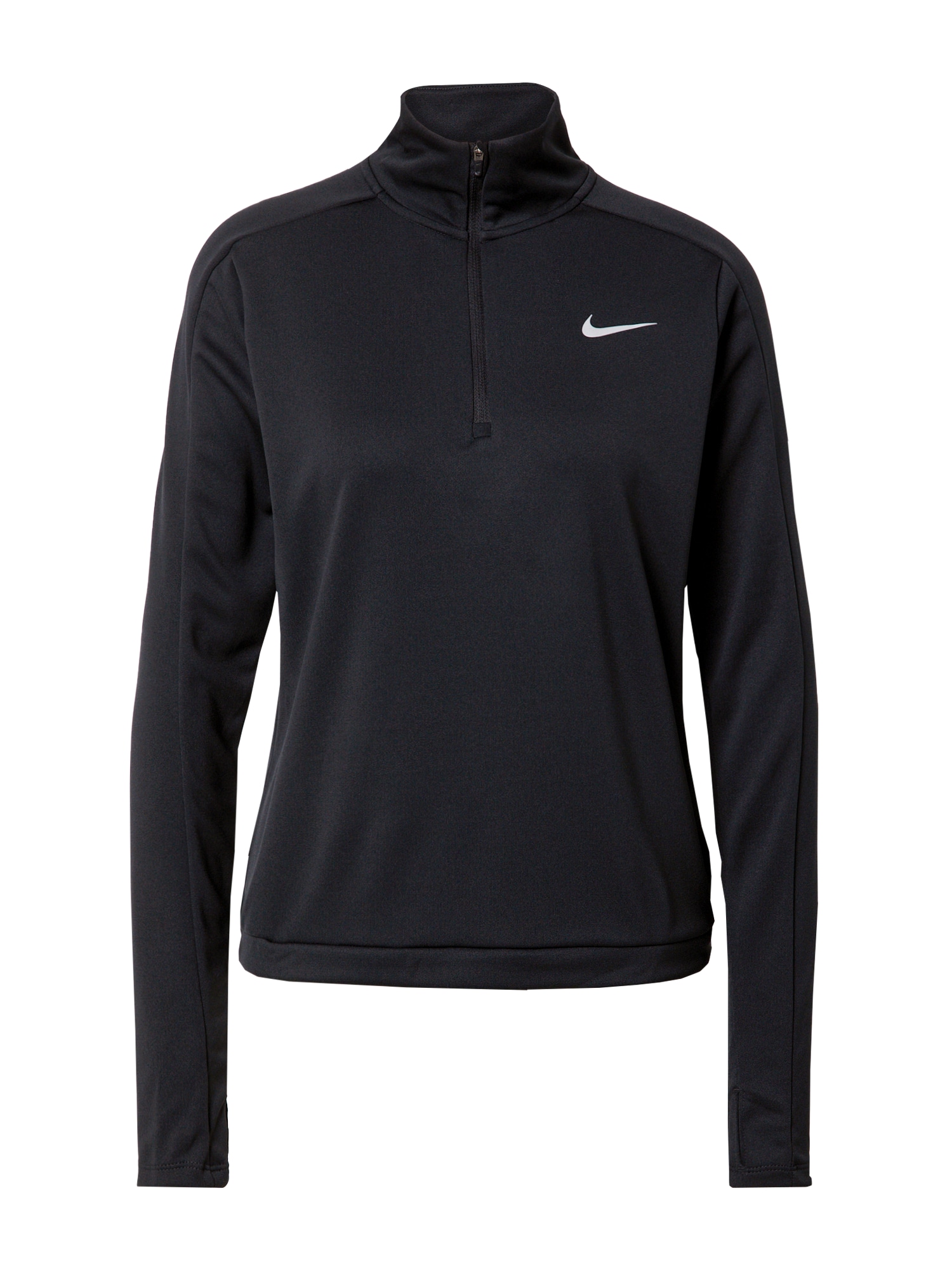 NIKE Športna majica  črna / bela