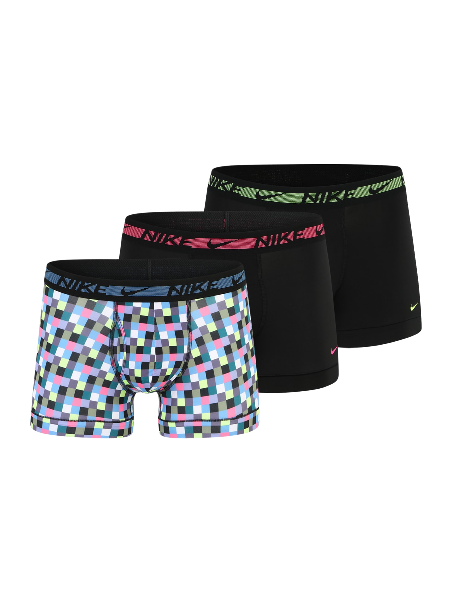 NIKE Športne spodnjice  opal / svetlo modra / roza / črna