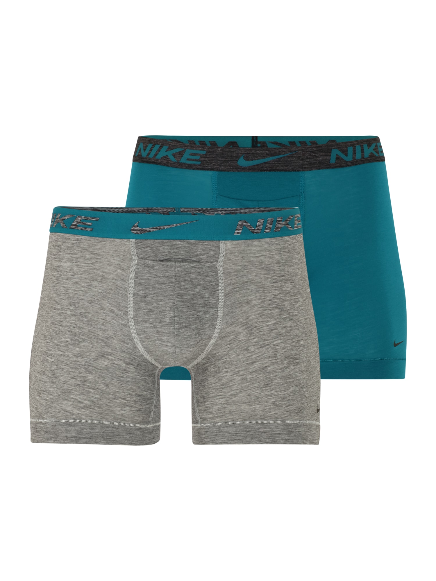 NIKE Športne spodnjice  pegasto siva / petrol