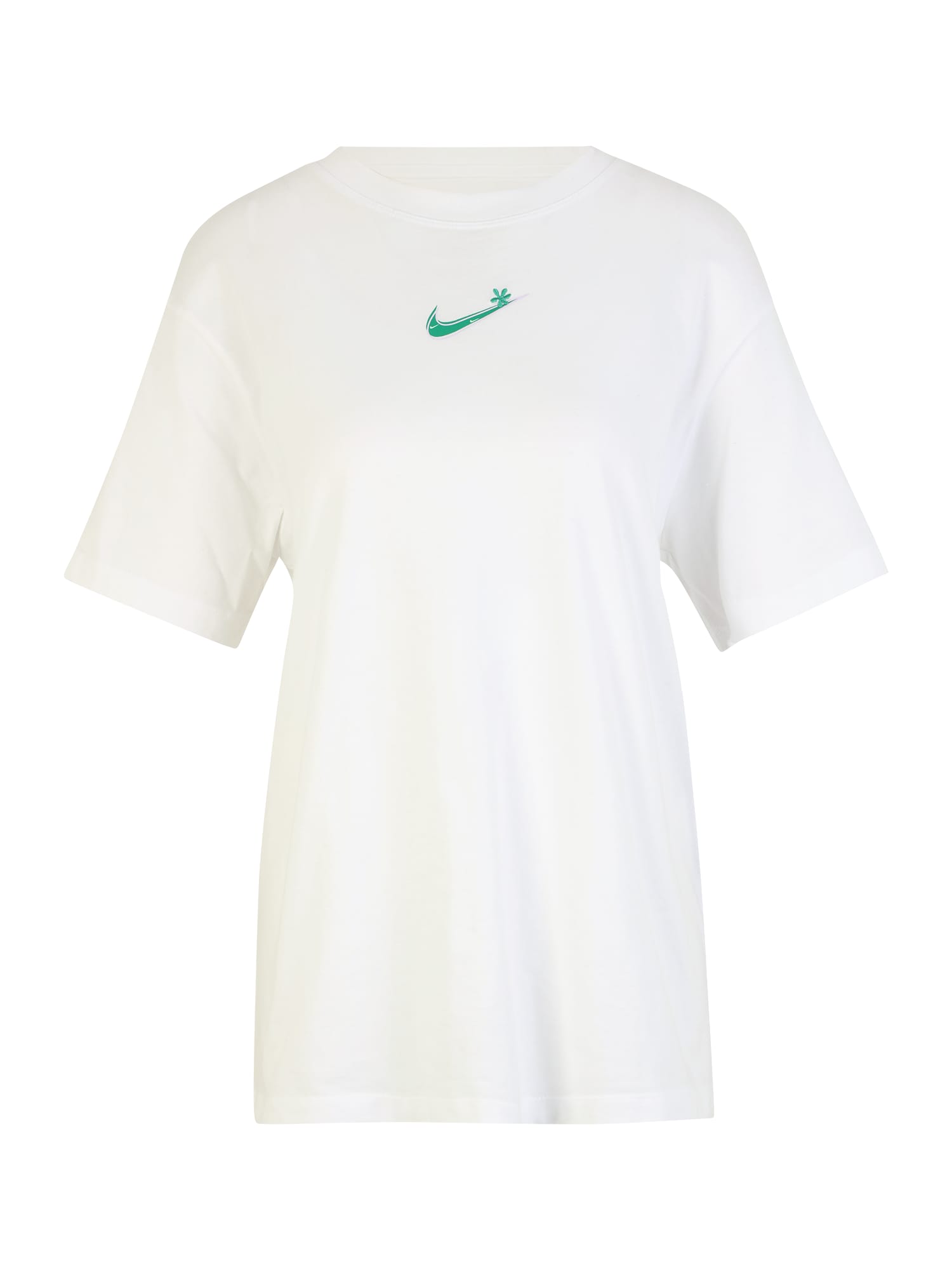 Nike Sportswear Majica  zelena / bela