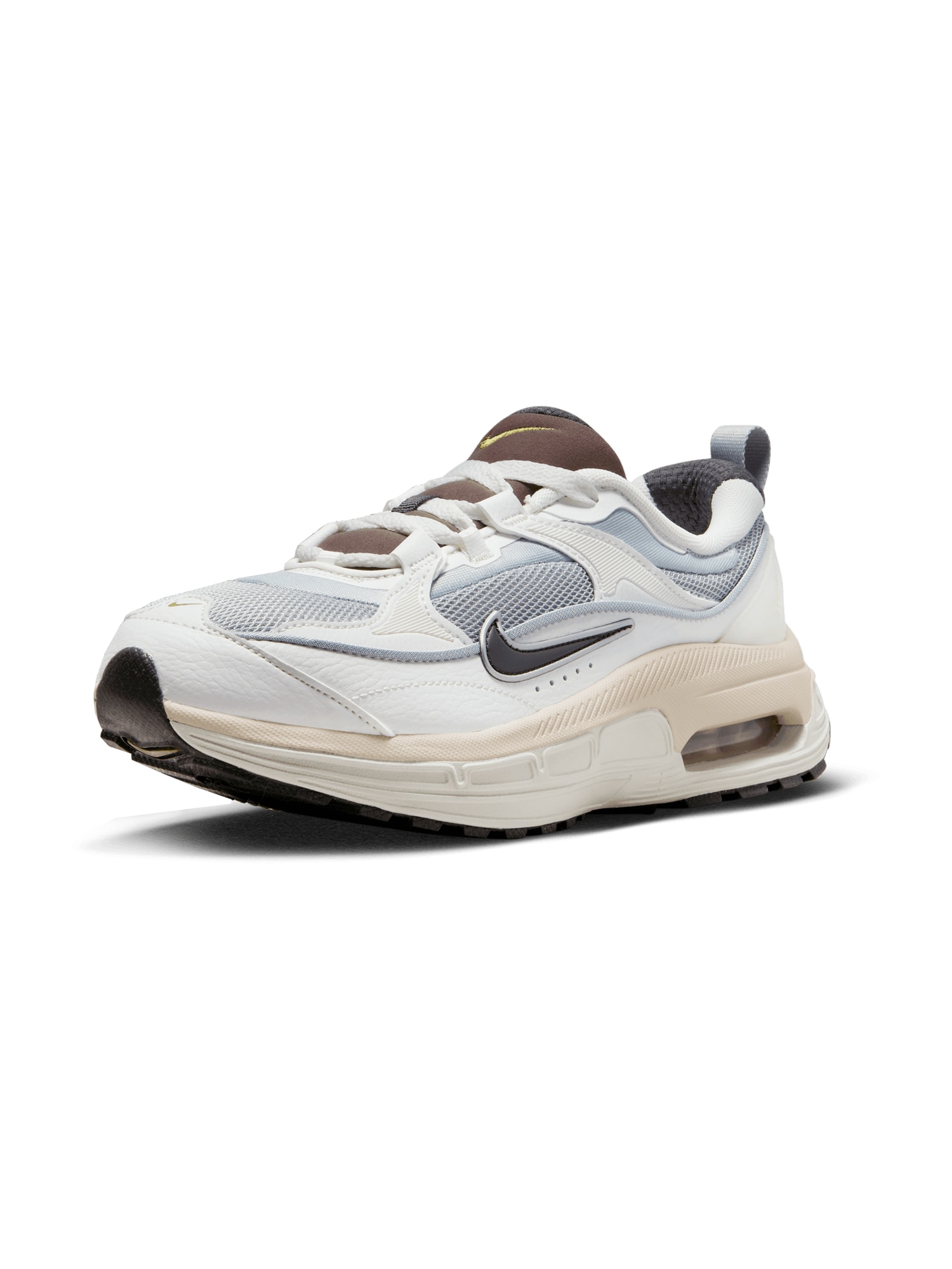 Nike Sportswear Nizke superge 'AIR MAX BLISS'  rjava / siva / črna / bela