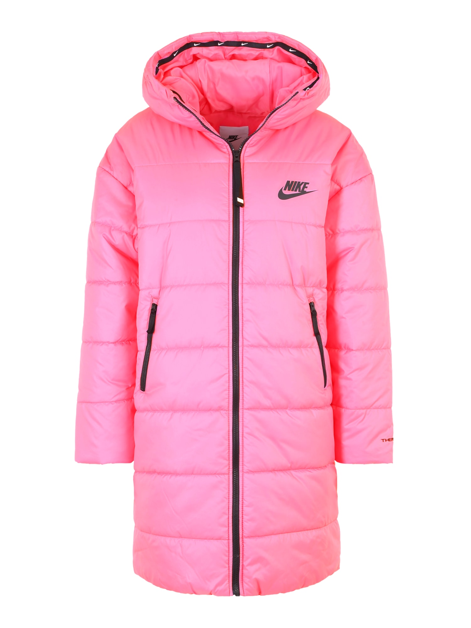 Nike Sportswear Prehoden plašč  temno siva / roza
