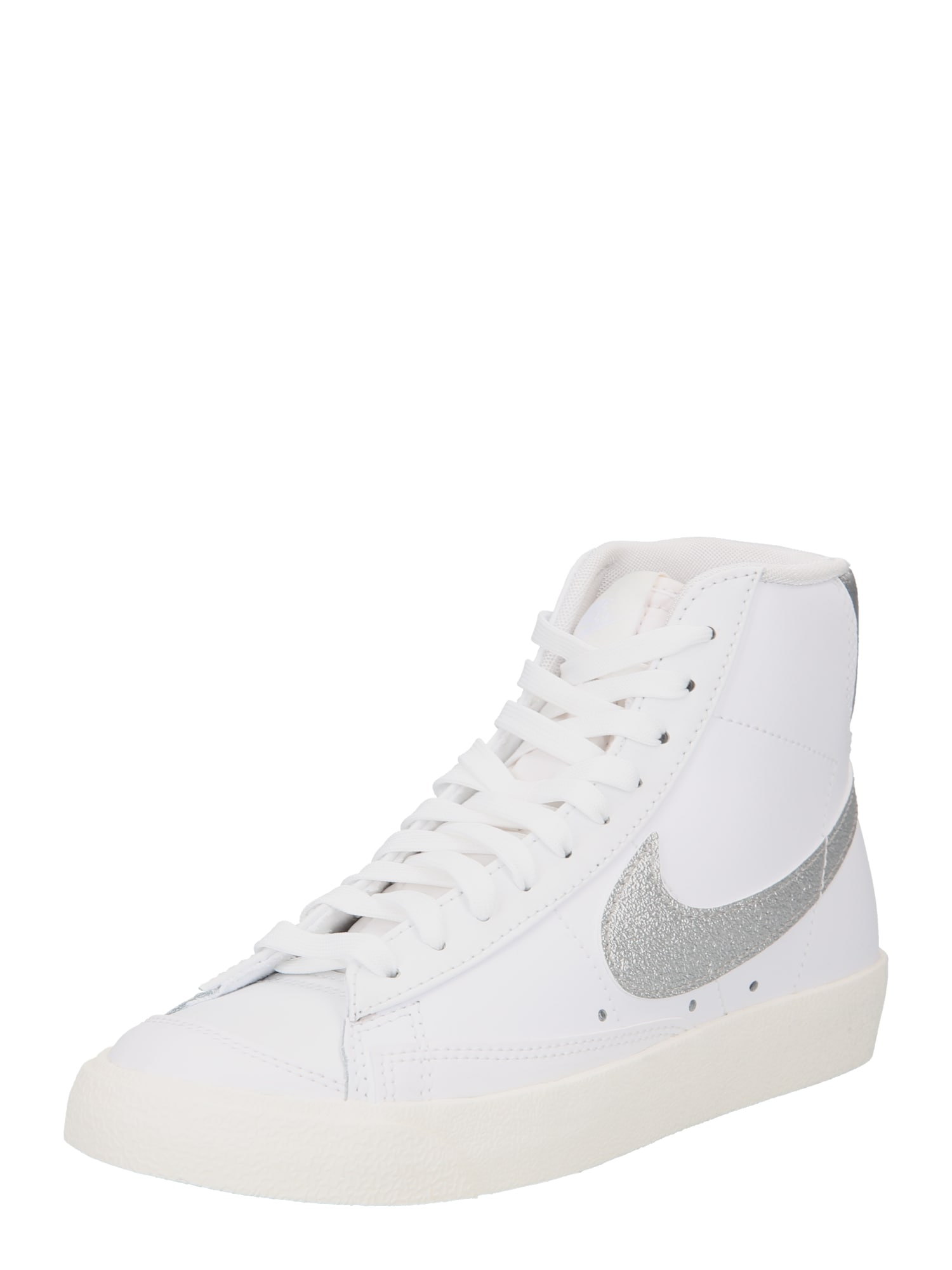 Nike Sportswear Visoke superge  srebrna / bela