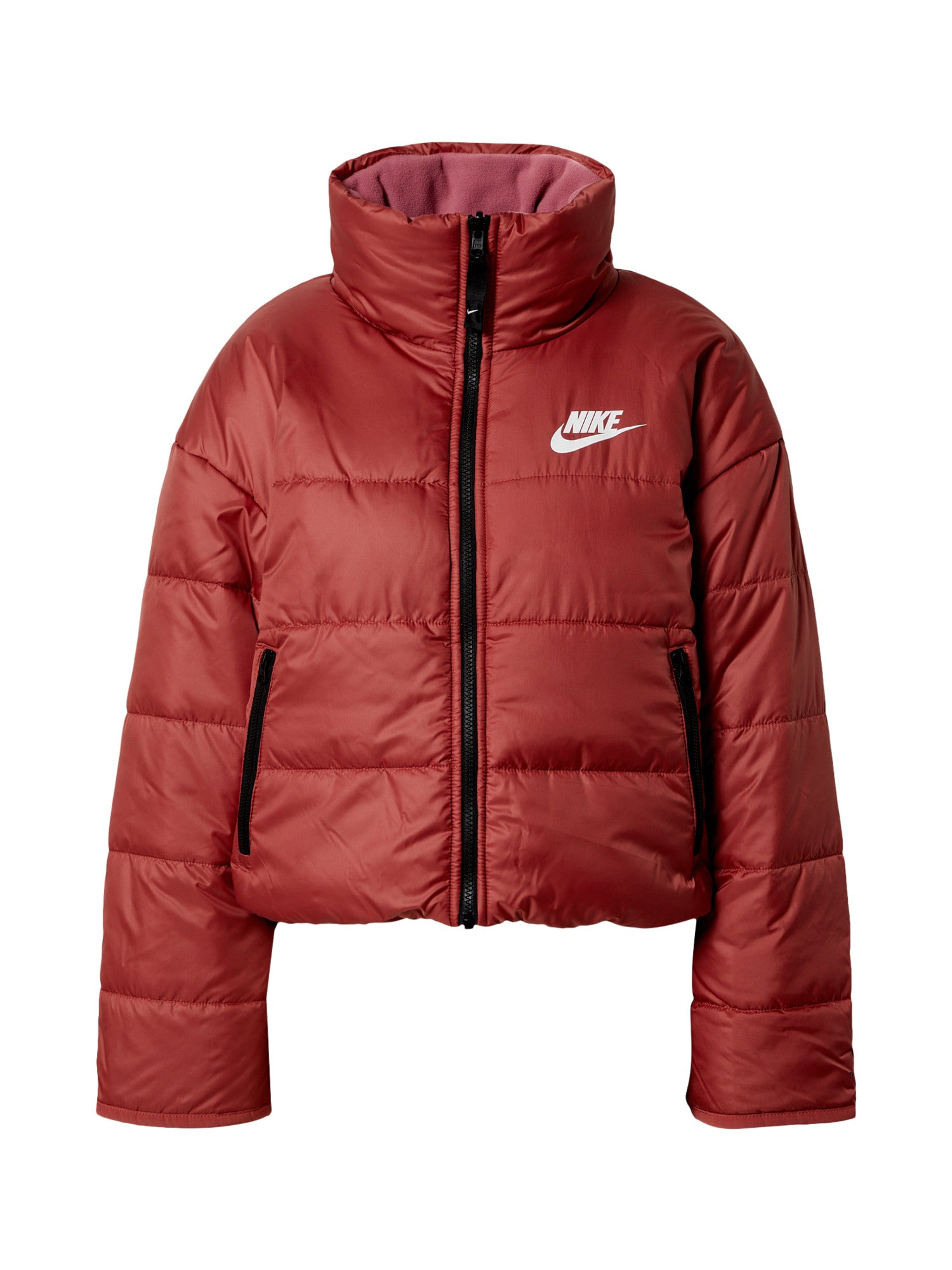 Nike Sportswear Zimska jakna  rjasto rjava / svetlo roza / bela