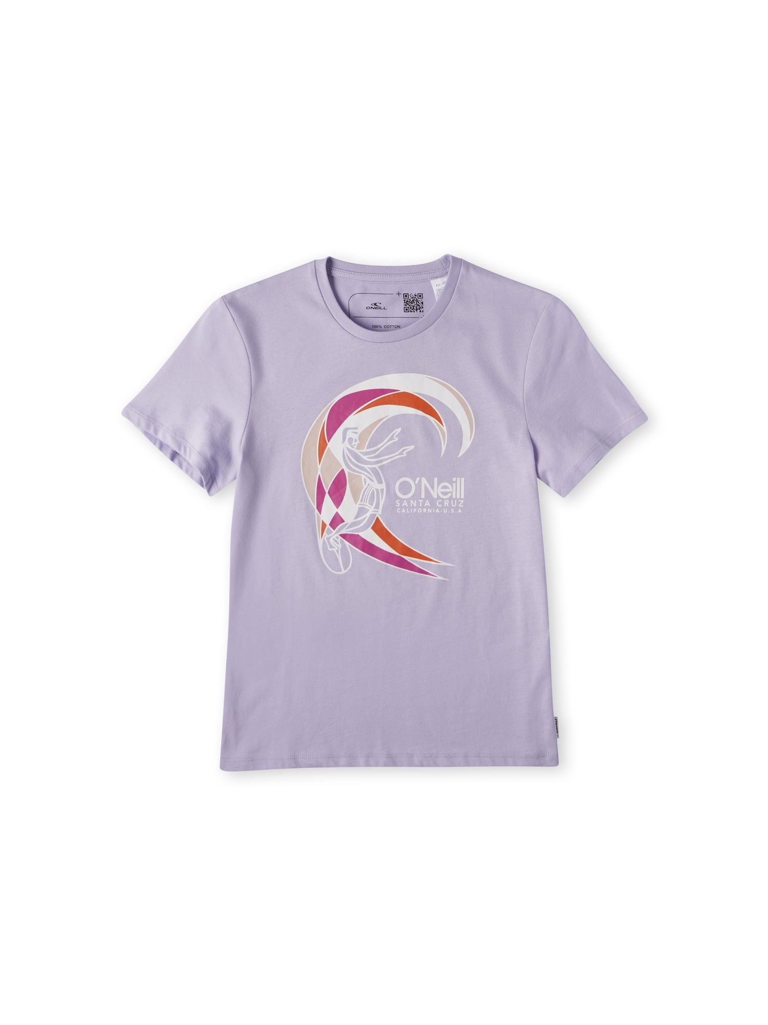 O'NEILL Majica 'Circle Surfer'  bež / lila / roza / rdeča / bela