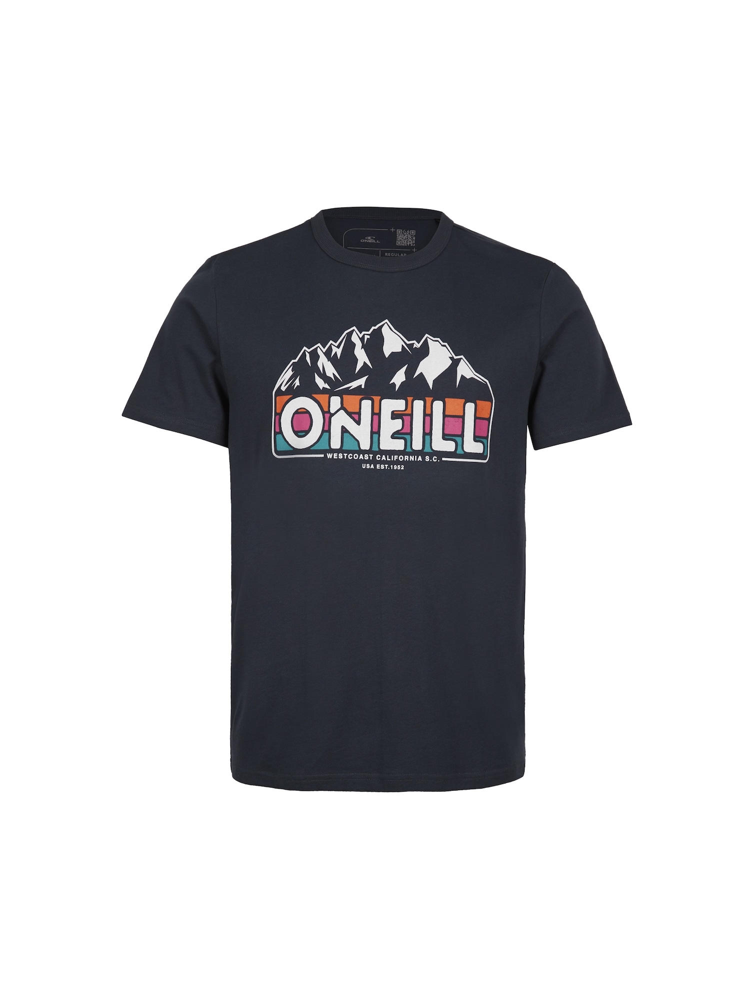 O'NEILL Majica  modra / oranžna / roza / črna / bela