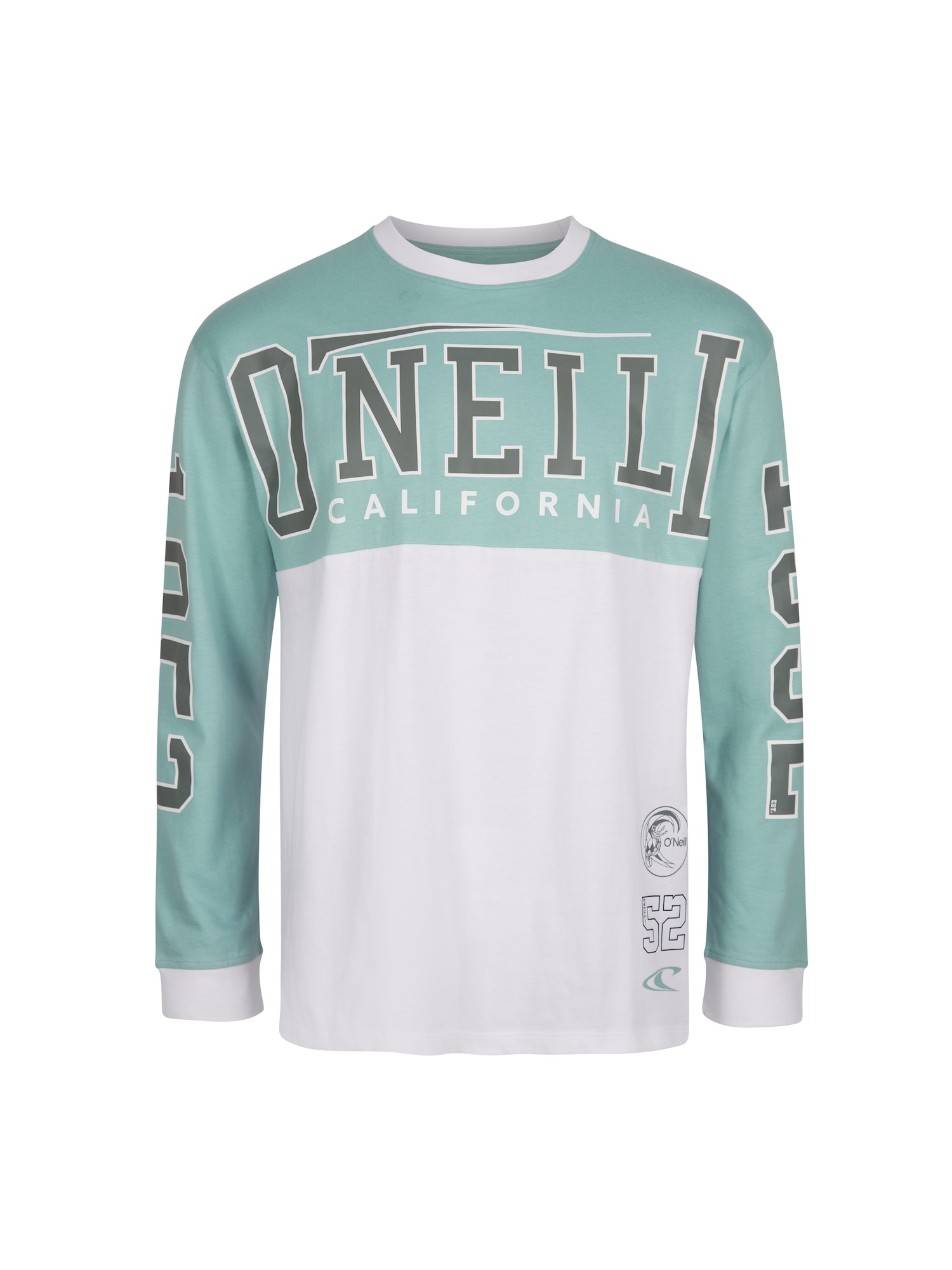 O'NEILL Majica  temno siva / meta / črna / bela