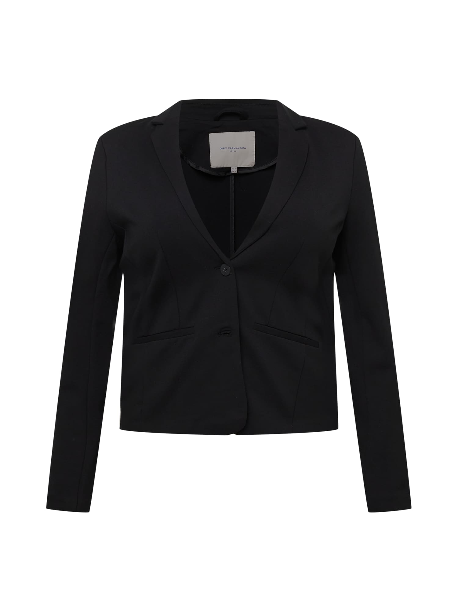 ONLY Carmakoma Blazer 'Goldtrash'  črna