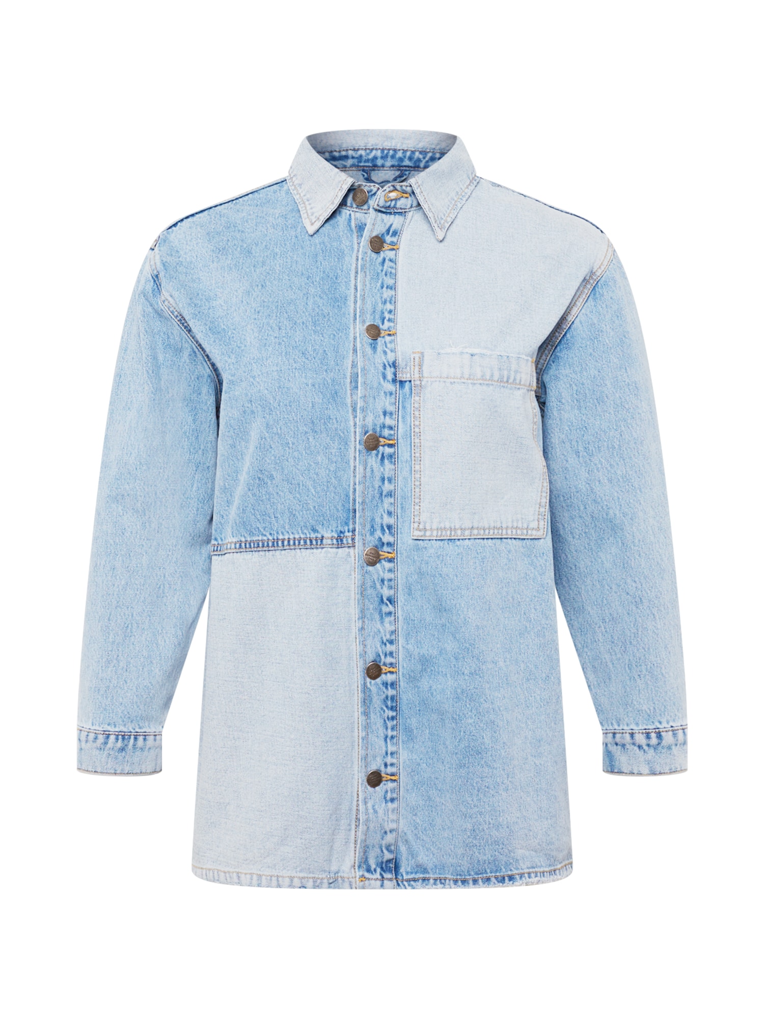 ONLY Carmakoma Prehodna jakna 'ROSA'  moder denim / svetlo modra