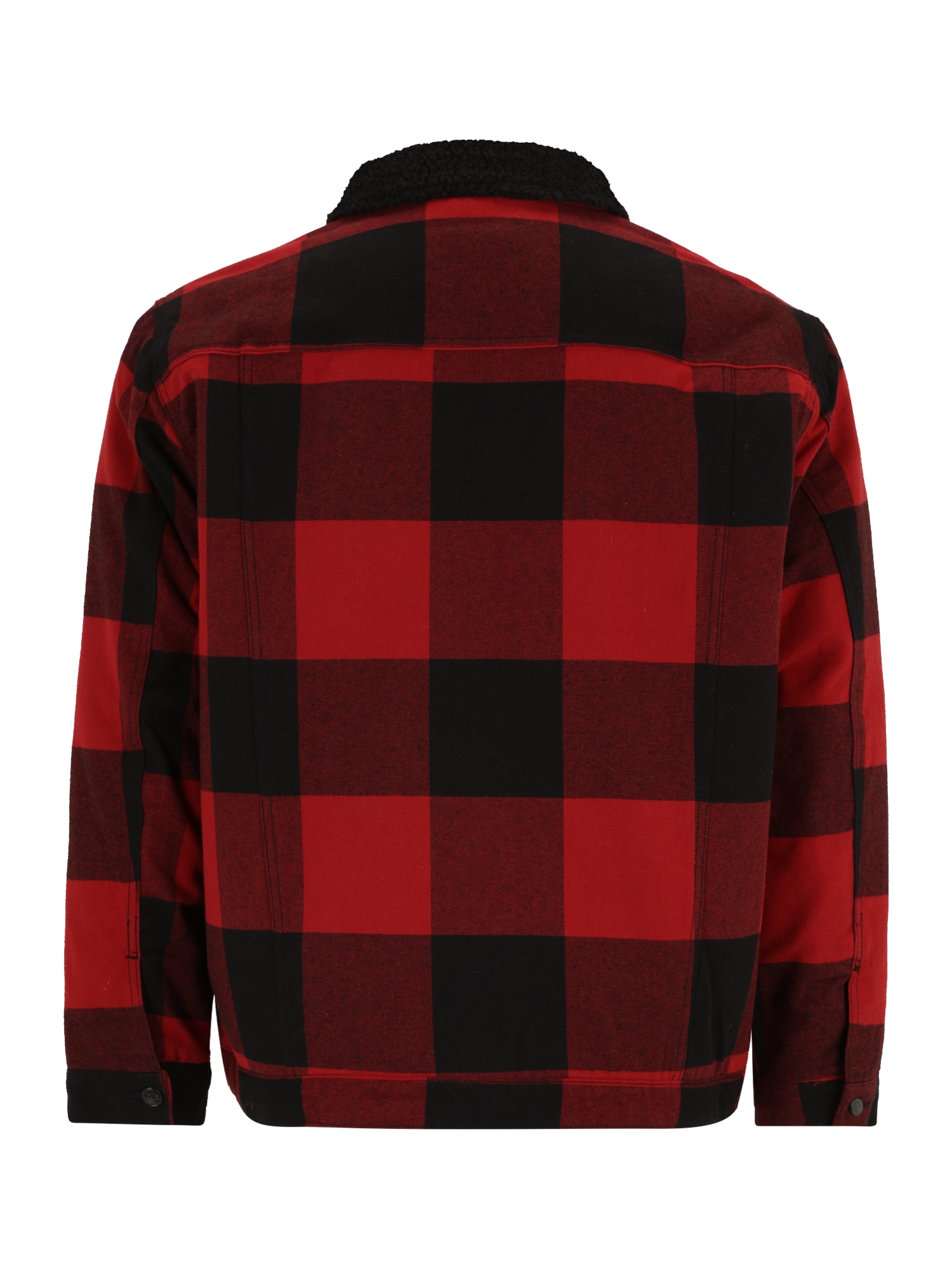 Only & Sons Big & Tall Prehodna jakna 'LOUIS'  temno rdeča / črna