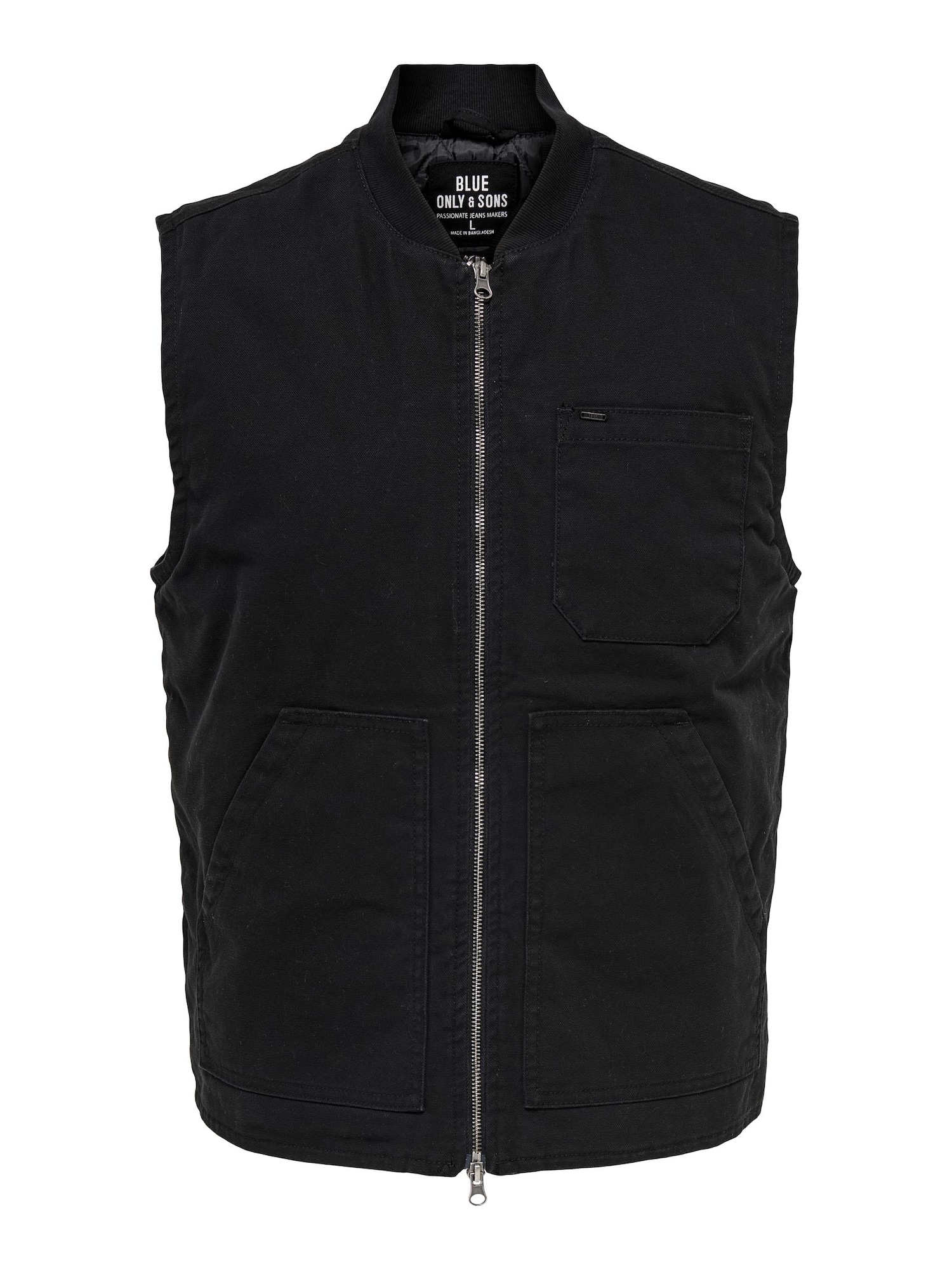 Only & Sons Brezrokavnik 'EARL'  črna