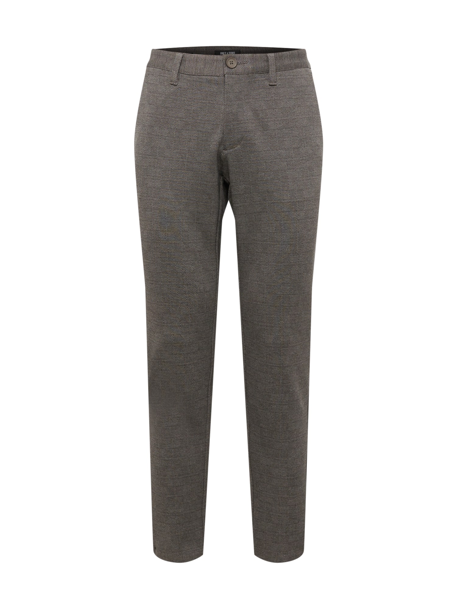Only & Sons Chino hlače 'MARK'  siva / črna
