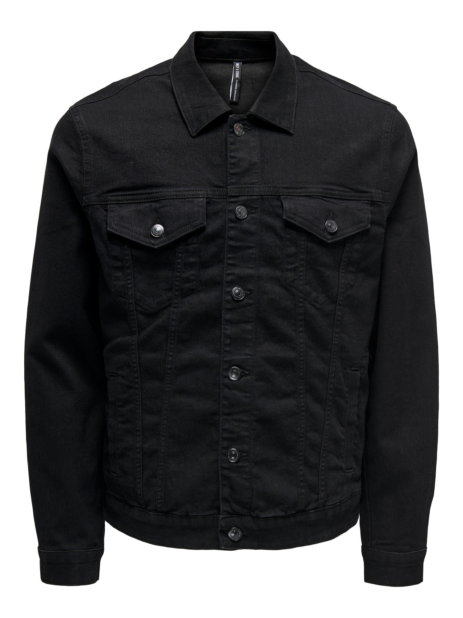 Only & Sons Prehodna jakna 'Coin'  črn denim