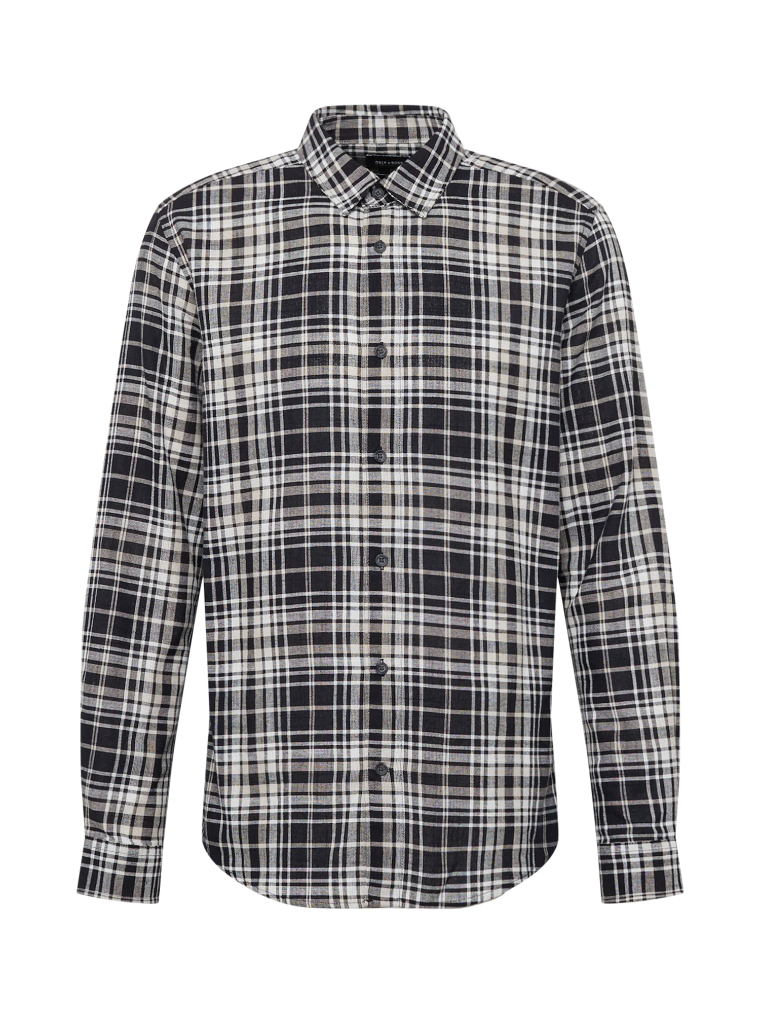 Only & Sons Srajca  črna / bela