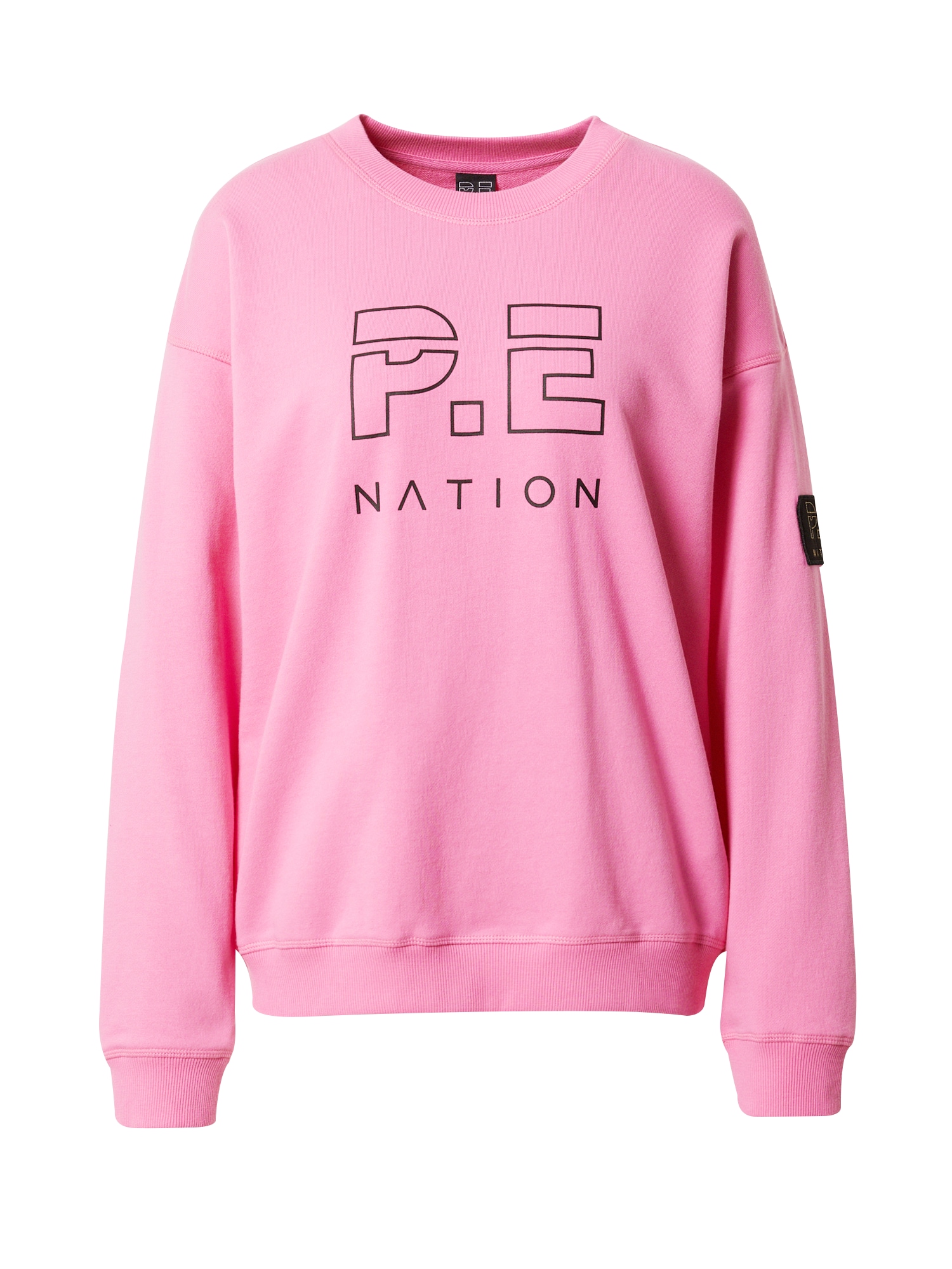 P.E Nation Majica 'HEADS UP'  roza / črna
