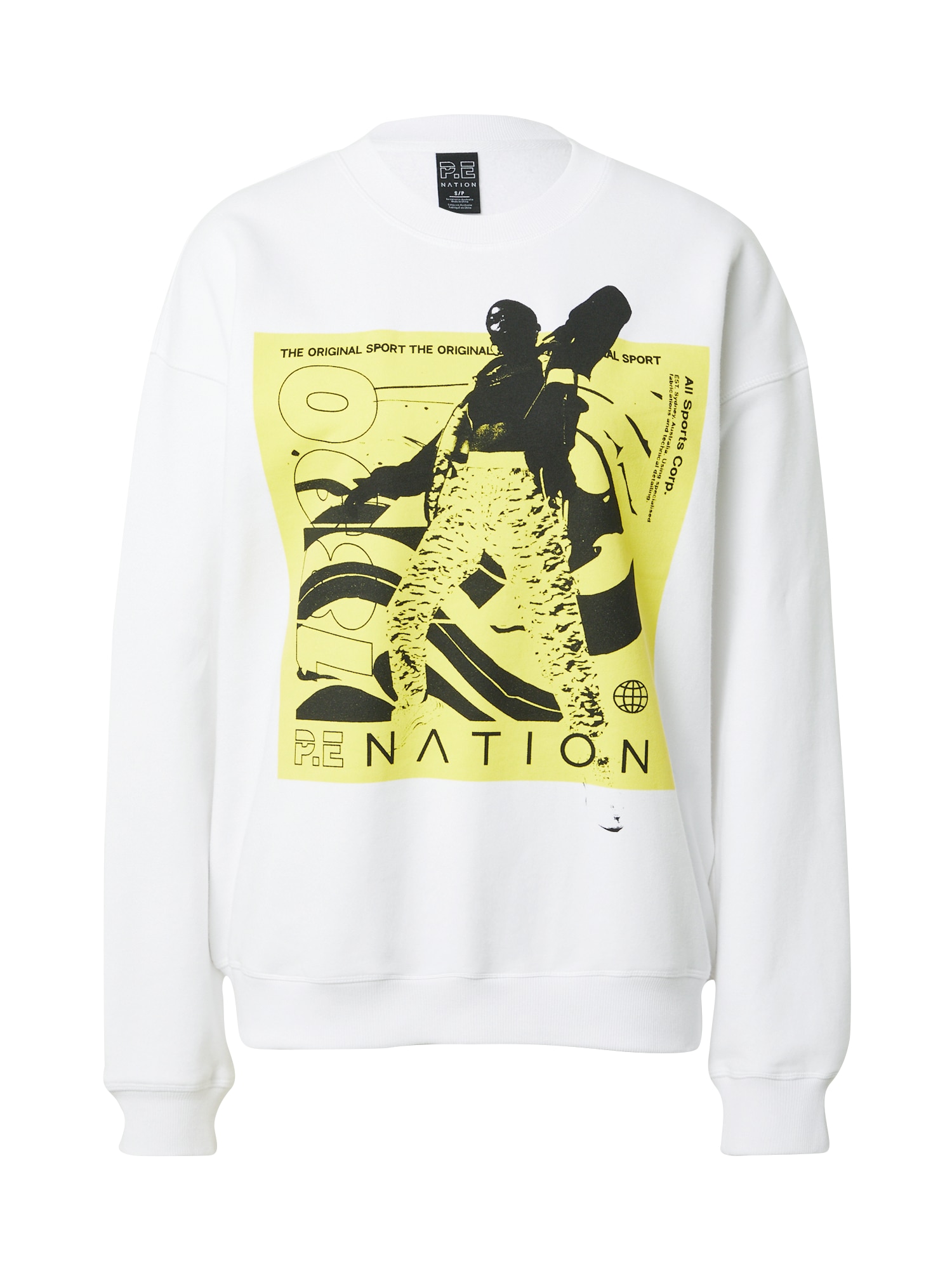 P.E Nation Športna majica 'UPBEAT'  rumena / rdeča / črna / bela