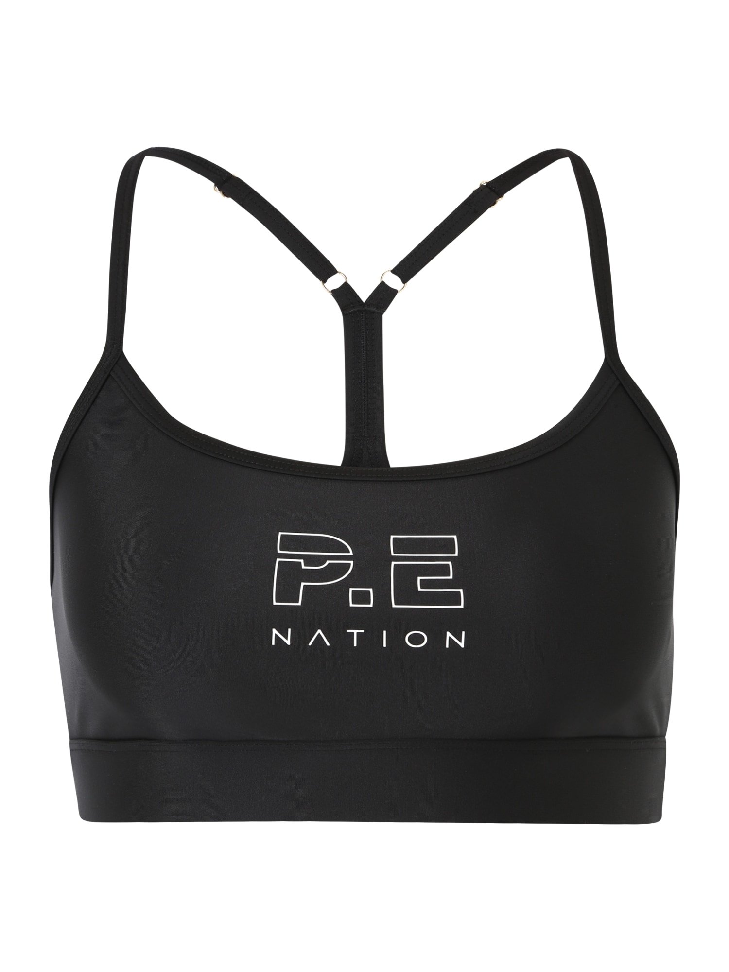P.E Nation Športni nederček  črna / bela